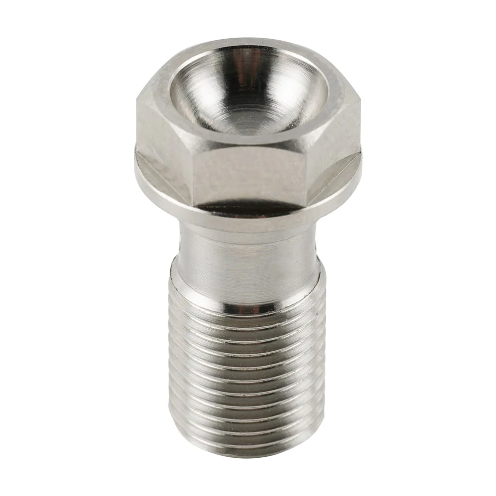 M10 x 1.0 Titanium Ti Banjo Bolt For Brembo Single Brake Line - Image 7