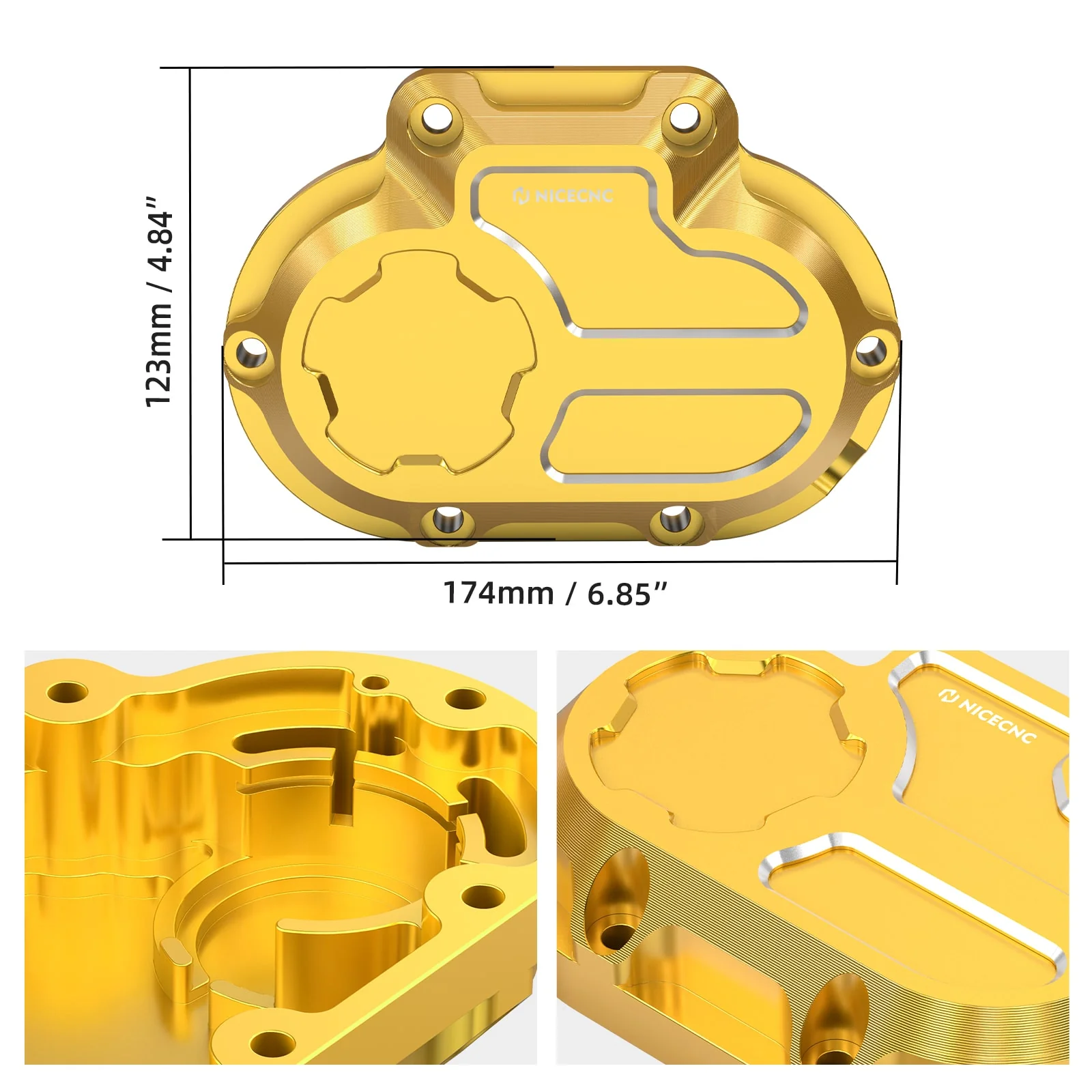 Transmission Side Cover For Harley Dyna Twin Cam Models 2006-2017 - Image 22
