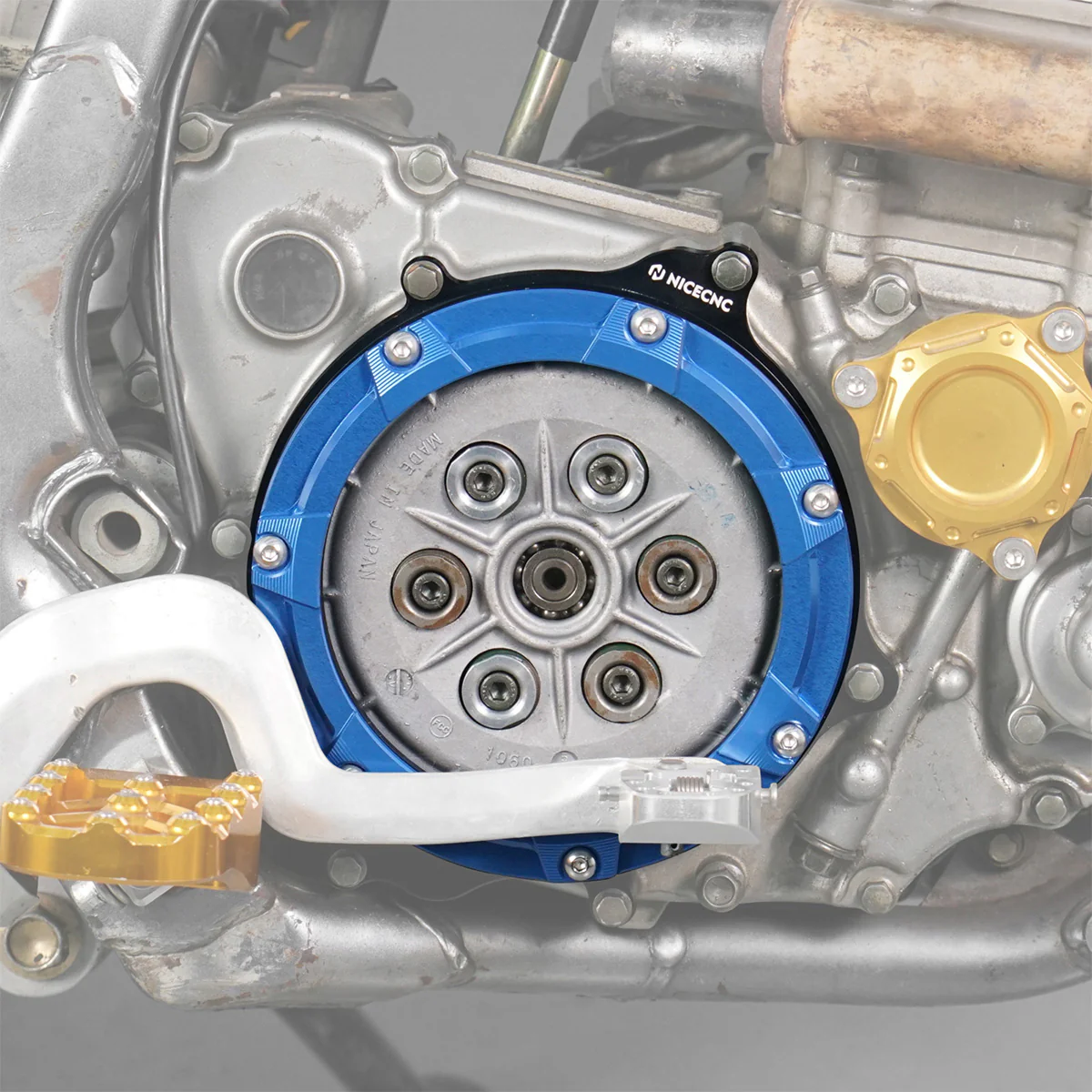 Transparent Clear Clutch Cover For Suzuki DRZ400/E/S/SM 2000-2024 - Image 3