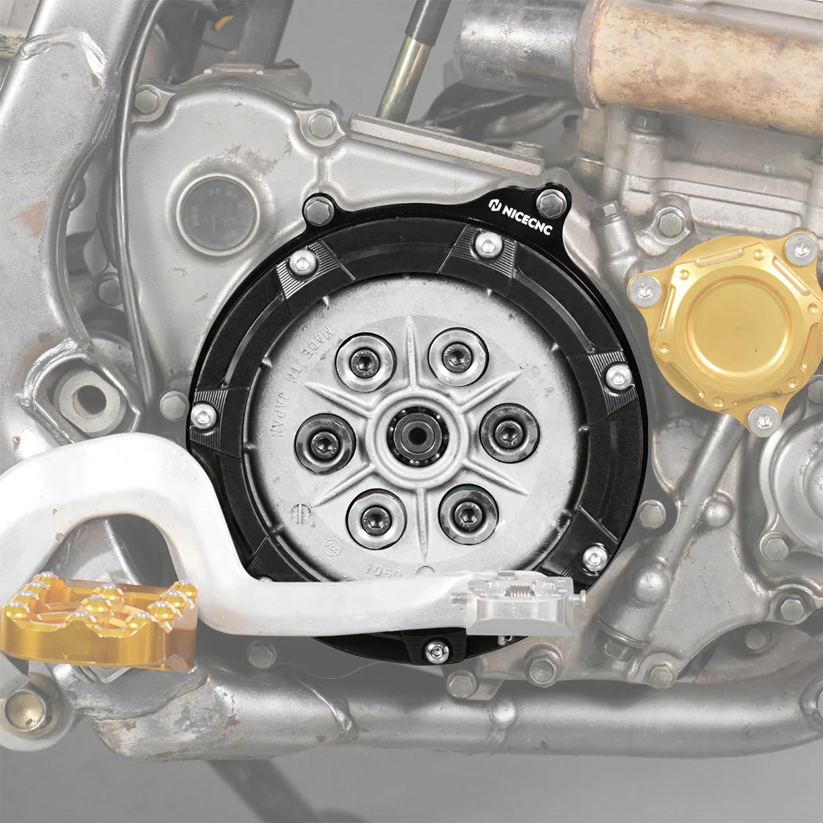 Transparent Clear Clutch Cover For Suzuki DRZ400/E/S/SM 2000-2024 - Image 4