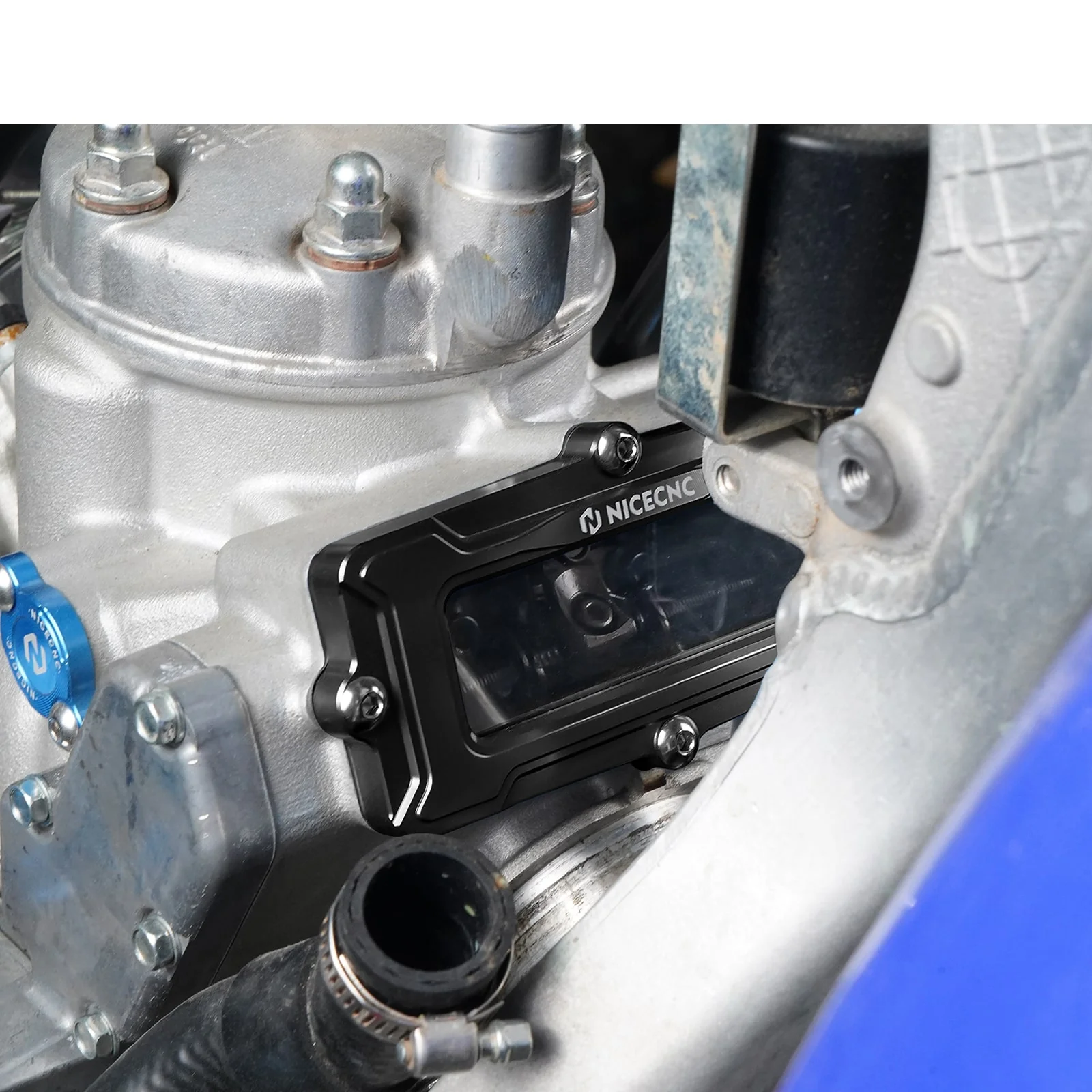 Transparent Cylinder Exhaust Power Valve Cover For Yamaha YZ250 1999-2024 YZ250X 2016-2023 - Image 2