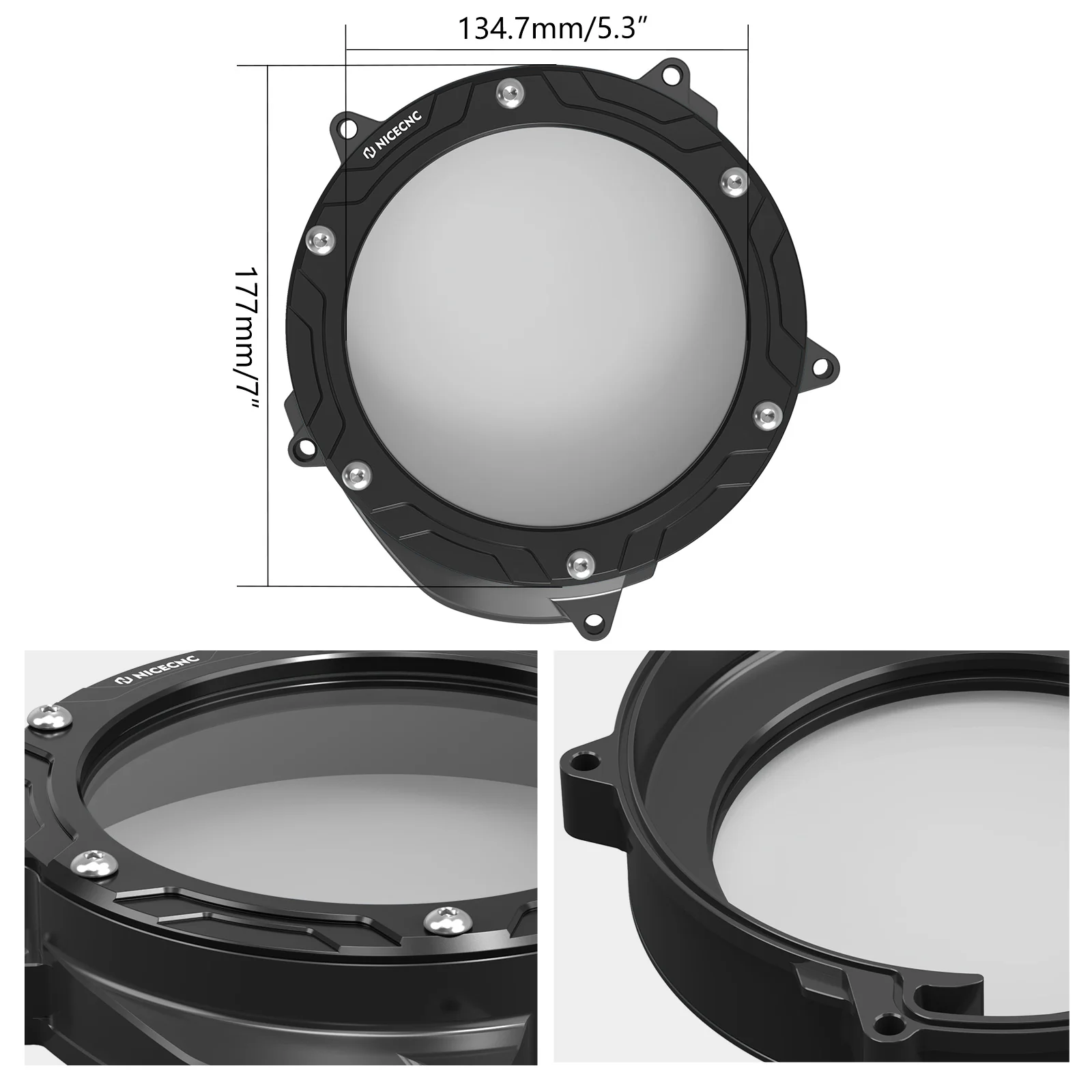 Transparent Engine Clutch Cover For KTM 1390 SUPER DUKE R / EVO 2024-2025 - Image 3