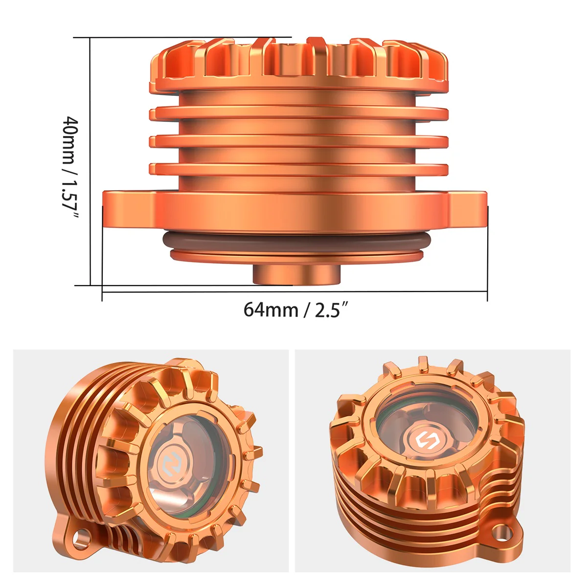 Transparent Oil Filter Cover For Husqvarna 701 Enduro Supermoto 2016-2024 - Image 11