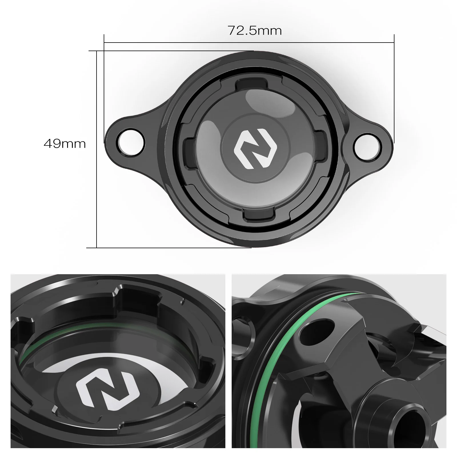 ATV Transparent Oil Filter Cover For Honda TRX450R 2004-2005 - Image 3