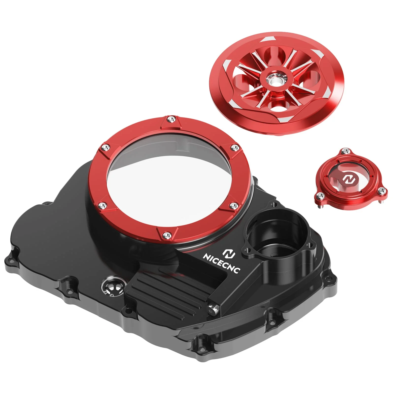 Transparent Right Engine Clutch Cover For Honda XR650L 1993-2025 - Image 6