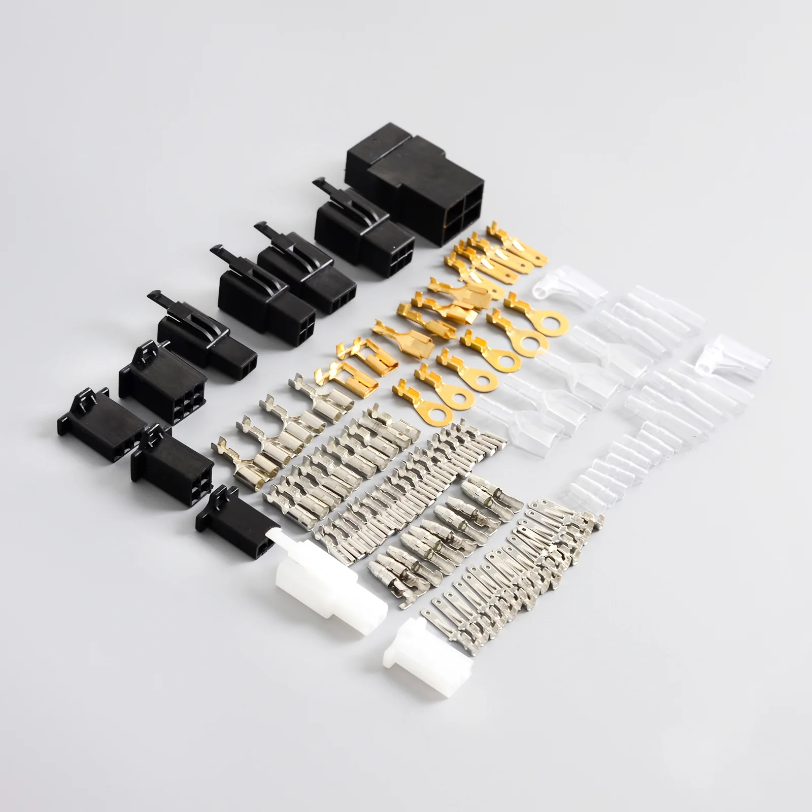 Universal Motorcycle Electrical Wiring Harness Repair Connector Plug Bullets PVC - Image 3