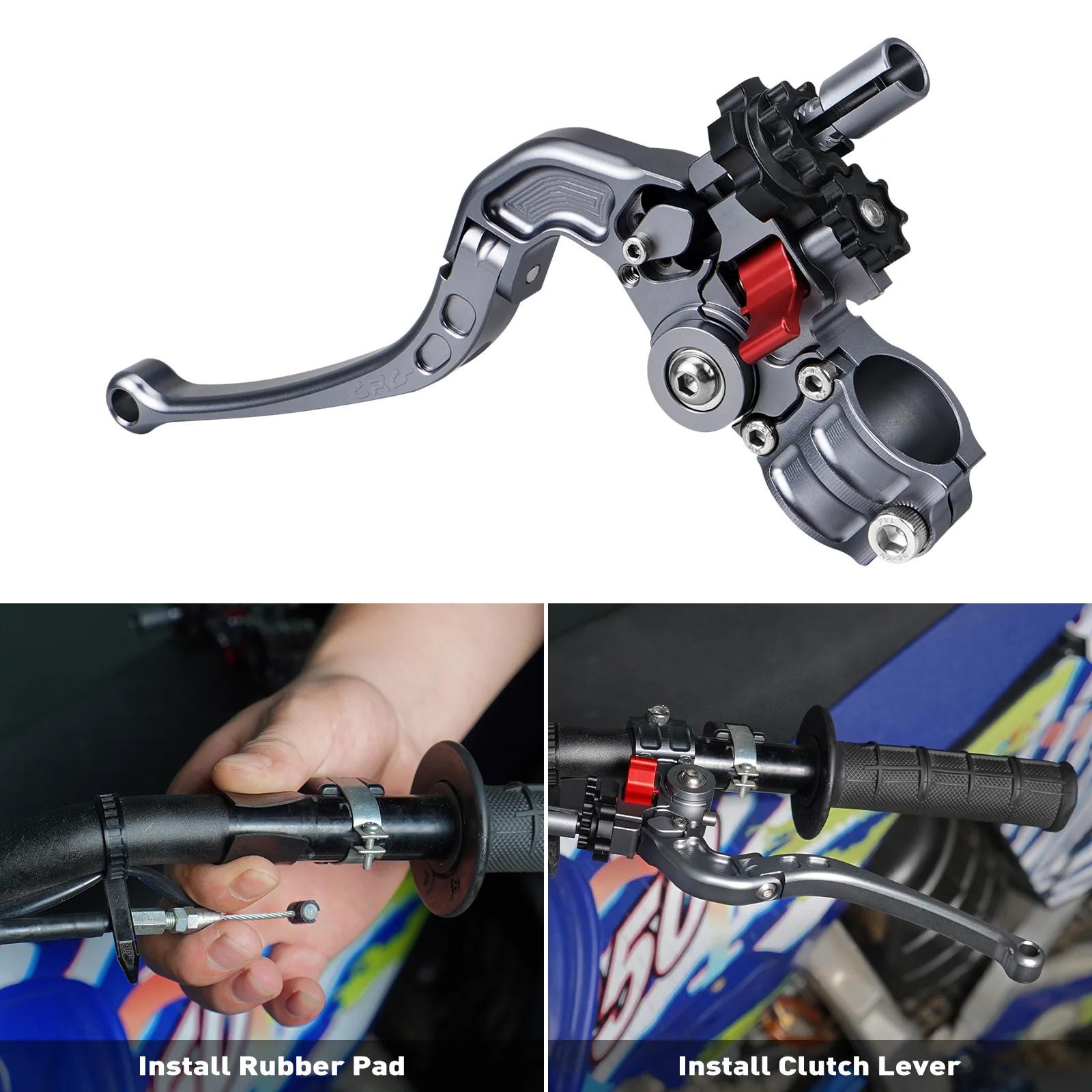 CNC Clutch Lever Perch Assembly For Honda Suzuki Kawasaki Triumph Yamaha - Image 7