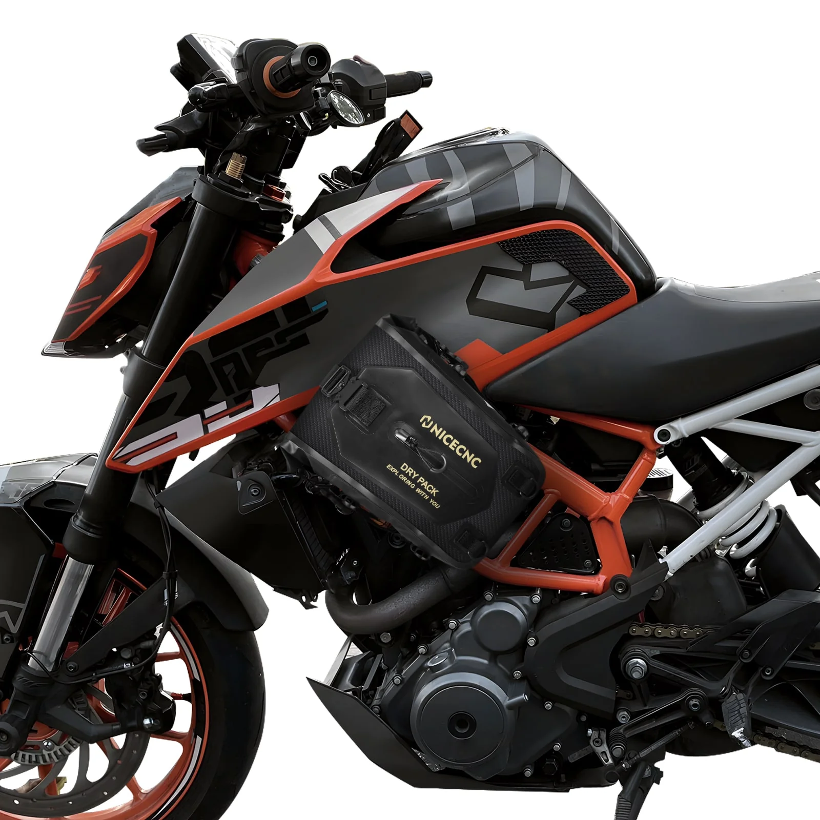 Universal Crash Bar Bag Motorcycle 7L Dry Luggage Bag(Only Ship to US) - Image 15