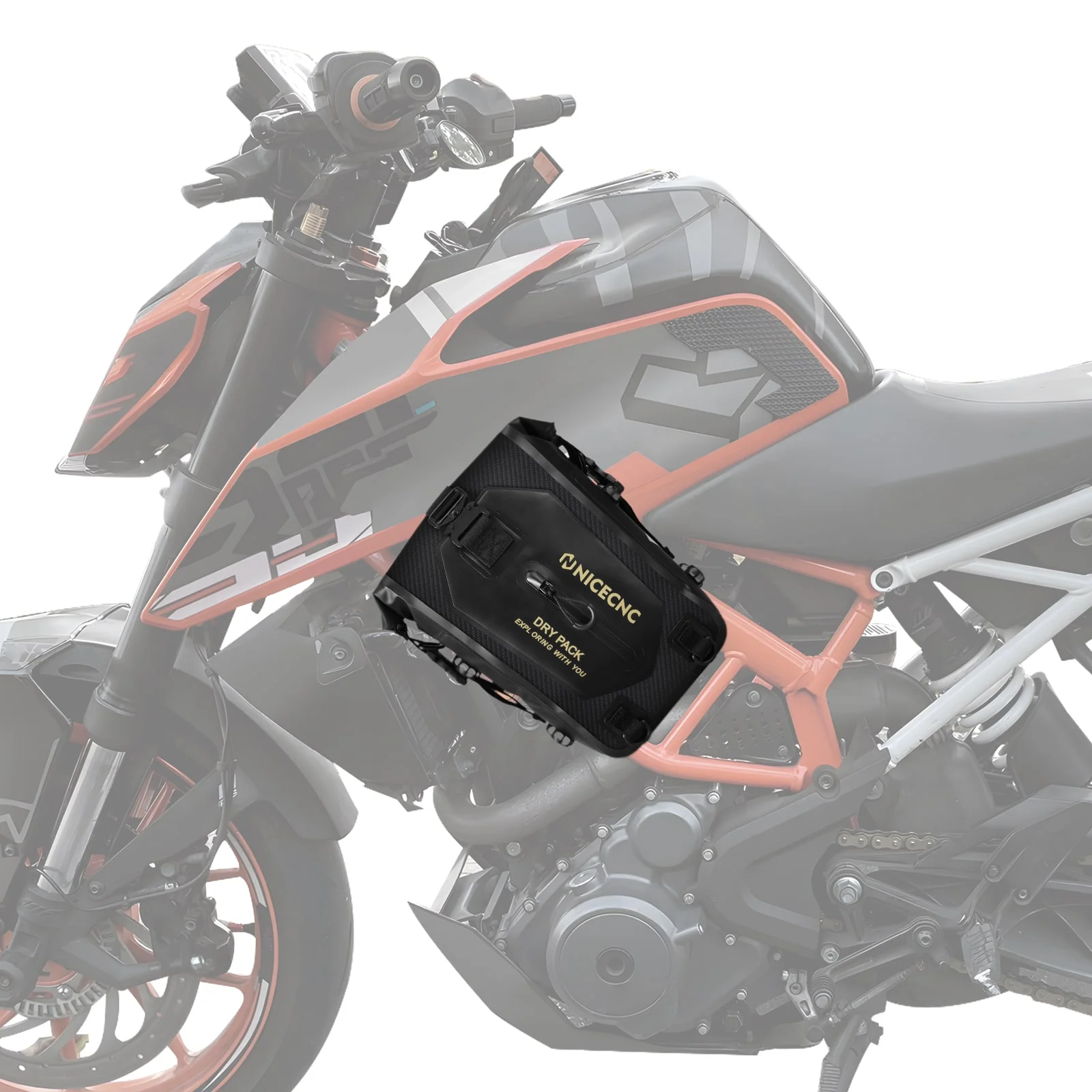 Universal Crash Bar Bag Motorcycle 7L Dry Luggage Bag(Only Ship to US) - Image 18