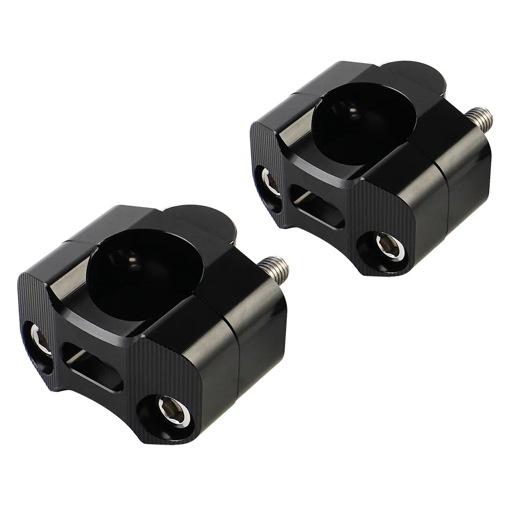 Universal Off-Road Motorcycle ATV Handlebar Mounts 7/8" to 1 1/8" Fat Bar Adapter Kit Riser - Image 12