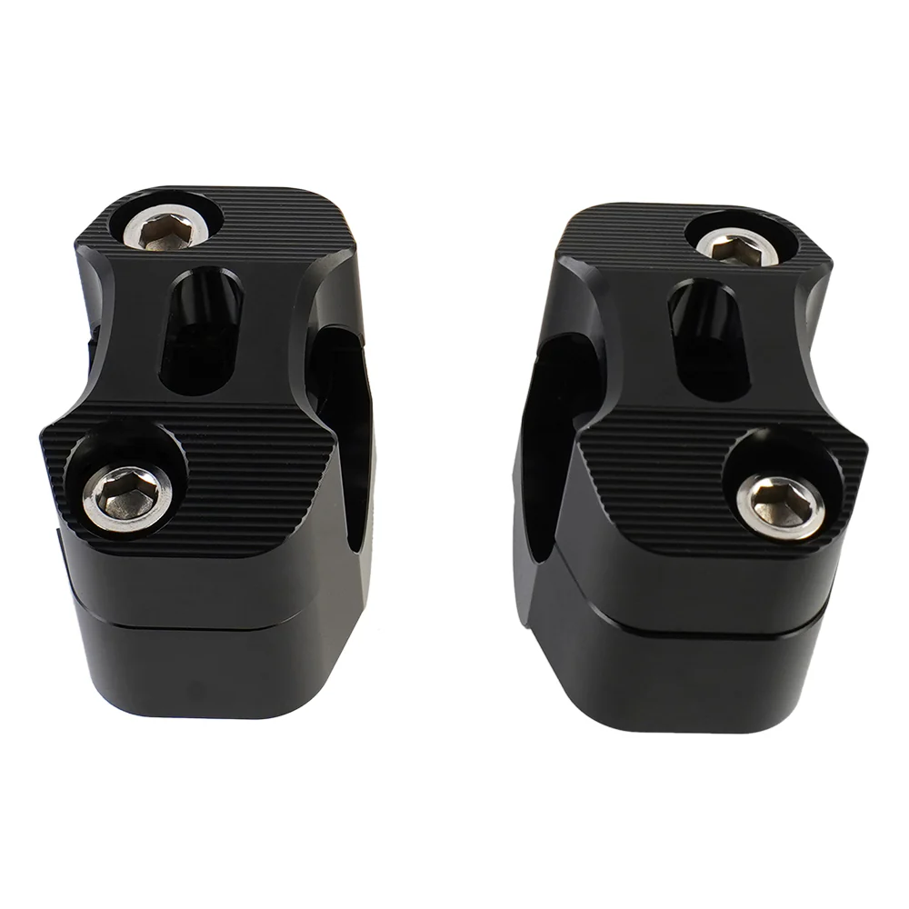 Universal Off-Road Motorcycle ATV Handlebar Mounts 7/8" to 1 1/8" Fat Bar Adapter Kit Riser - Image 15