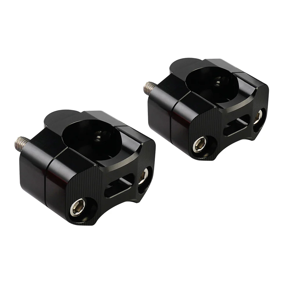 Universal Off-Road Motorcycle ATV Handlebar Mounts 7/8" to 1 1/8" Fat Bar Adapter Kit Riser - Image 16