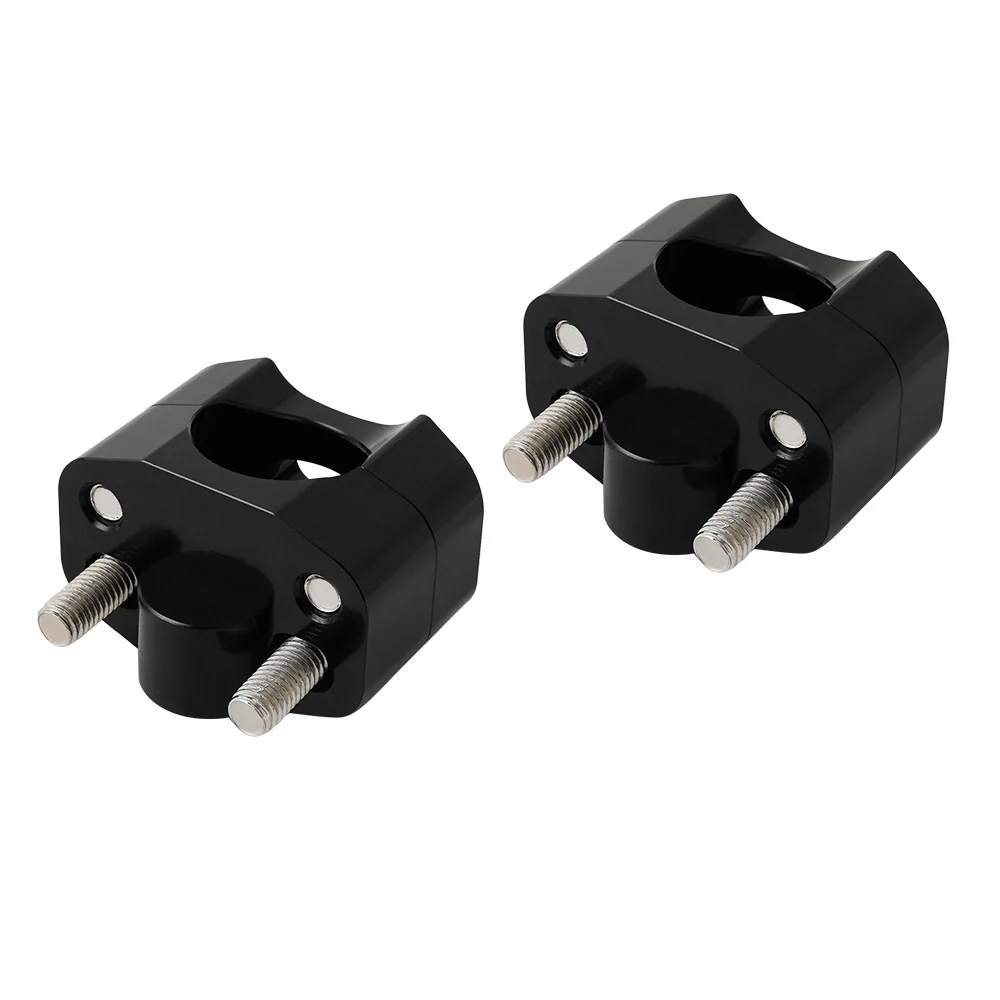 Universal Off-Road Motorcycle ATV Handlebar Mounts 7/8" to 1 1/8" Fat Bar Adapter Kit Riser - Image 18