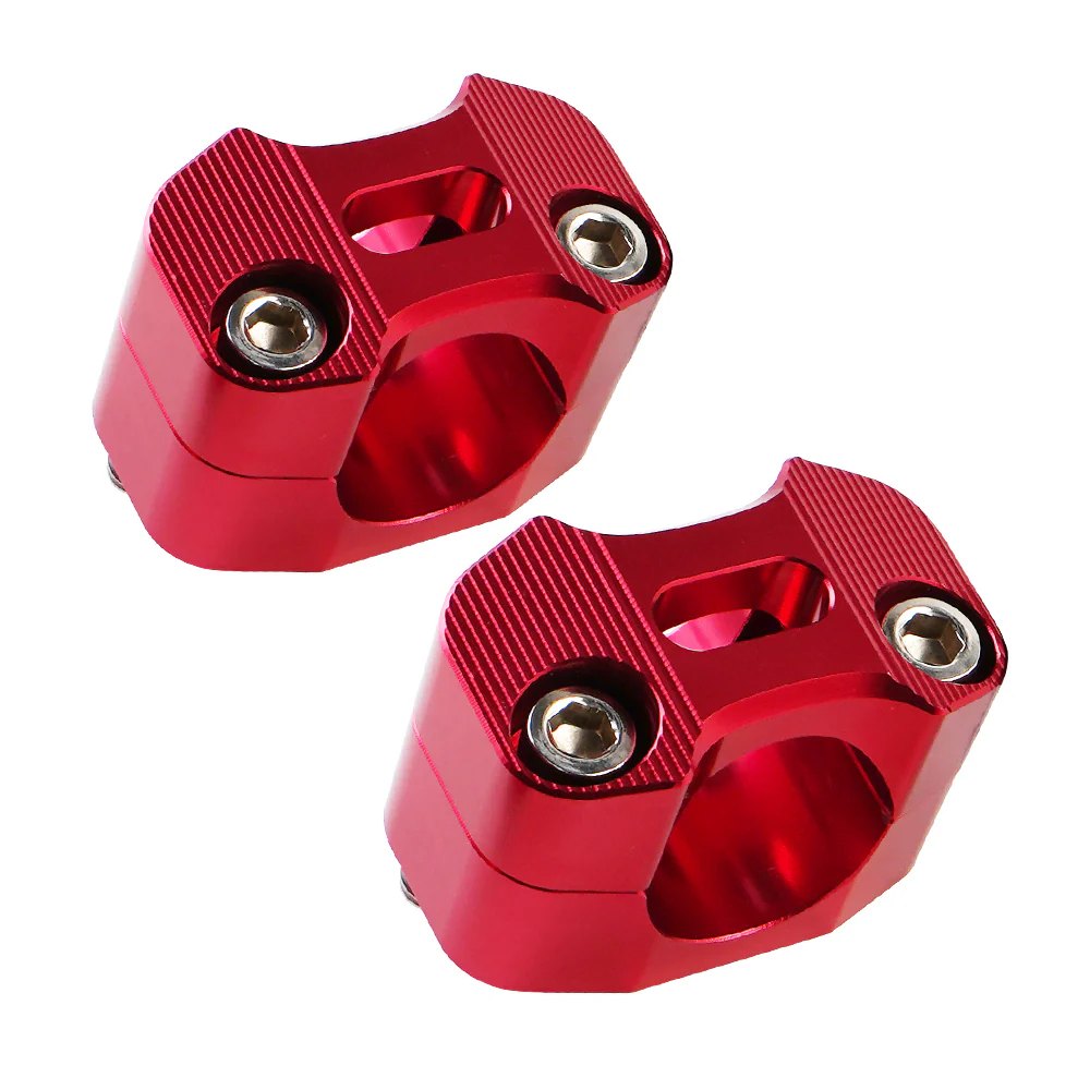 Universal Off-Road Motorcycle ATV Handlebar Mounts 7/8" to 1 1/8" Fat Bar Adapter Kit Riser - Image 7