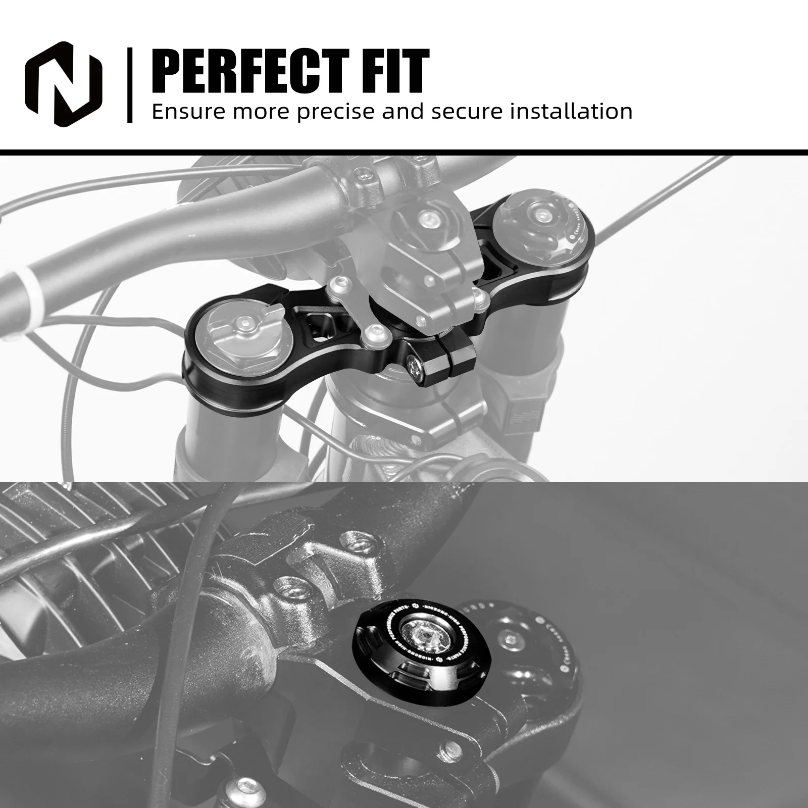 Upper Triple Clamp Top Link & Front Fork Suspension Core For Surron Light Bee X/ S - Image 4