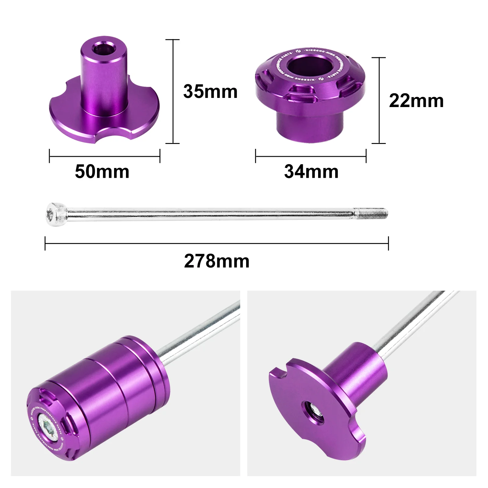 Upper Triple Clamp Top Link & Front Fork Suspension Core For Surron Light Bee X/ S - Image 7