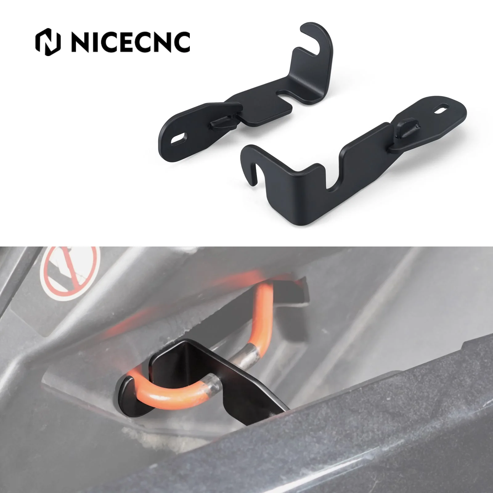 Upgraded UTV Cool Door Latches Kit Q235 Steel For Can-Am X3 XMR XRS XRC Turbo - Image 7