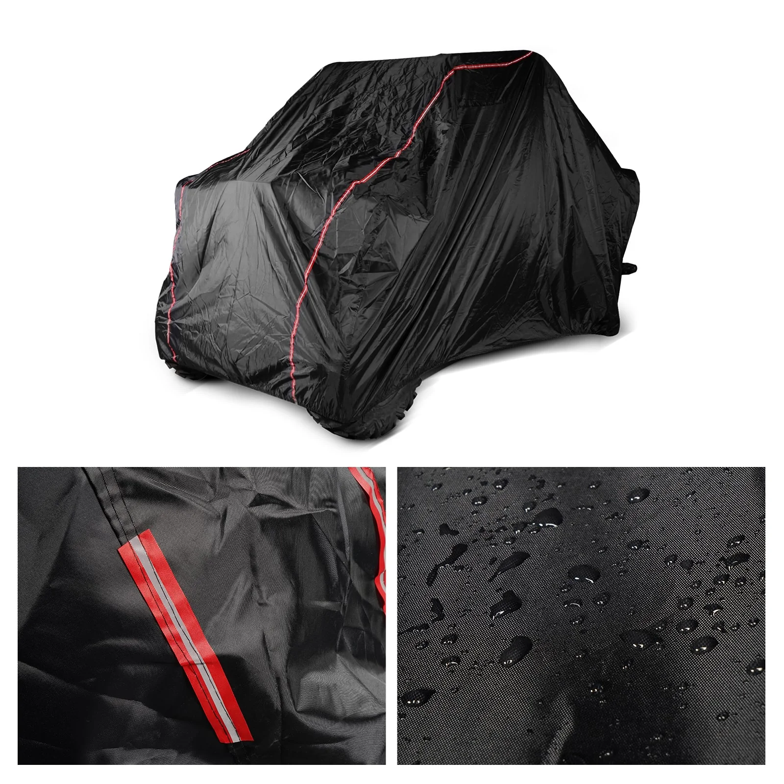 UTV Outdoor Storage Cover Waterproof UV Protection For Polaris RZR XP 1000 Ranger 570 - Image 5