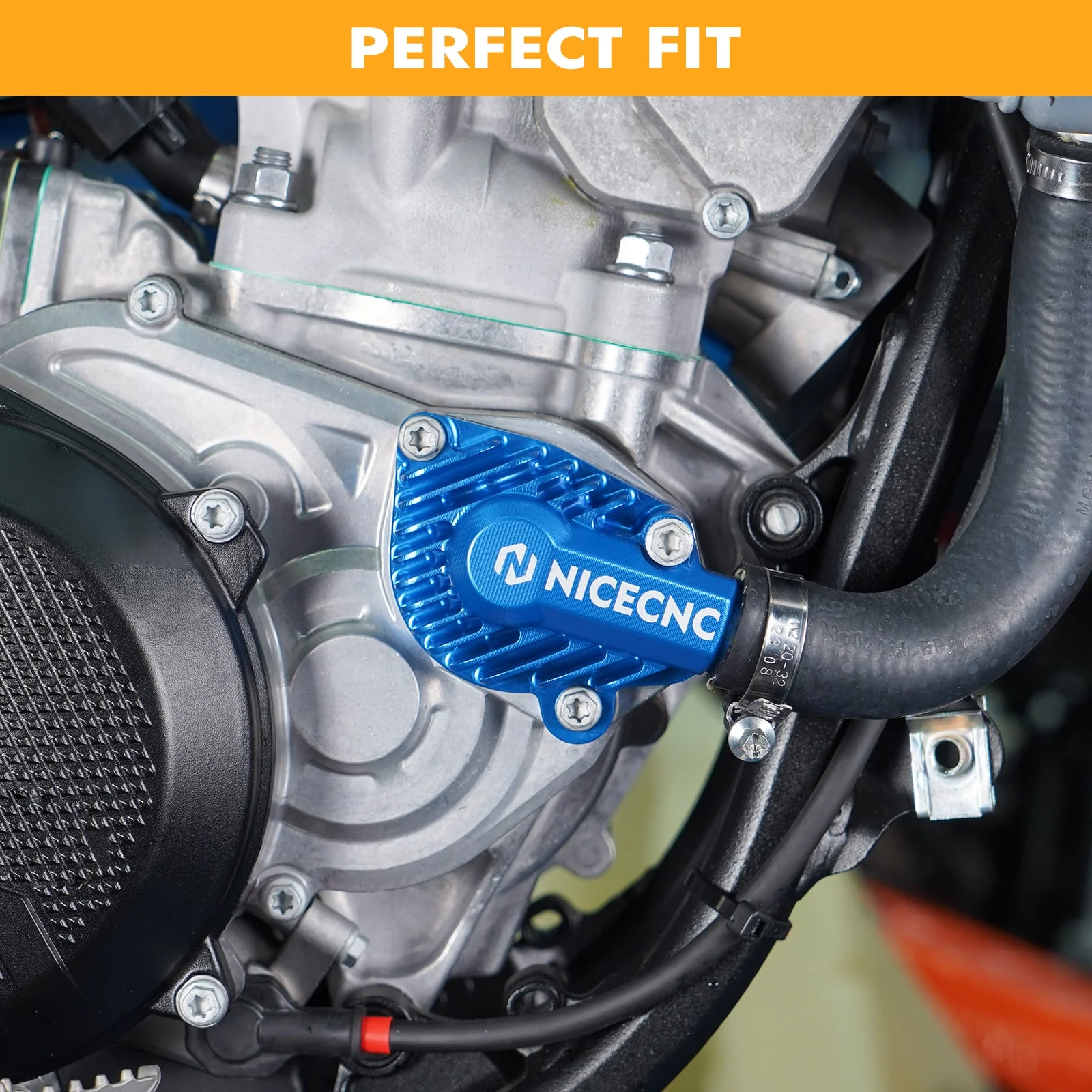 Water Pump Cover for KTM 125/250/300 SX XC Husqvarna TC125 TC250 TX300 - Image 4