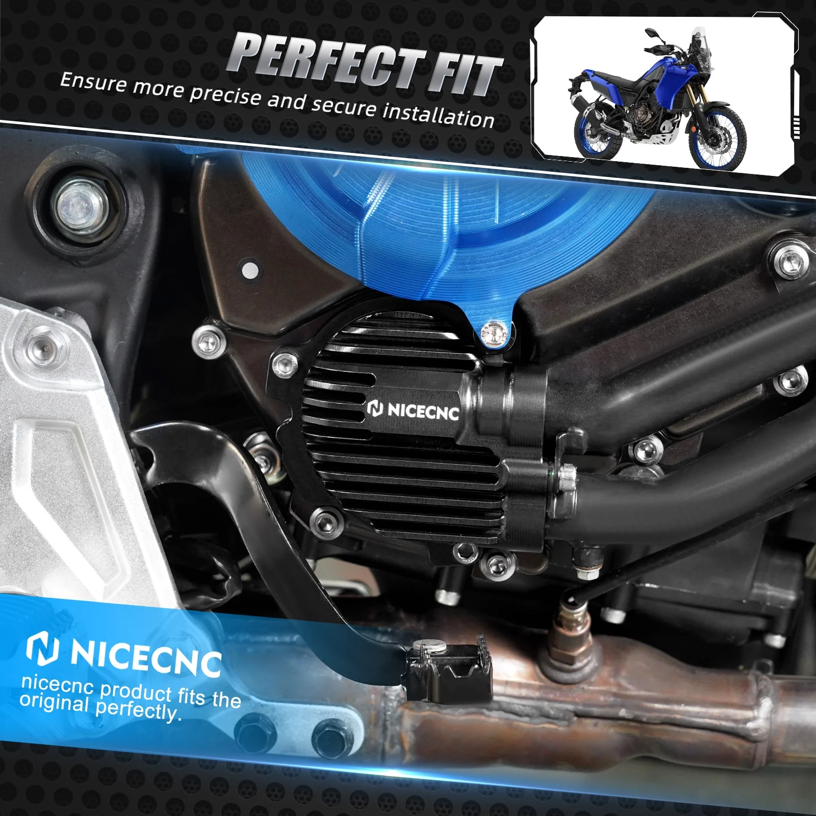 Water Pump Cover Protection For Yamaha Tenere 700 / XTZ700 2019-2024 XSR700 2018-2023 MT-07 2018-2020 - Image 3