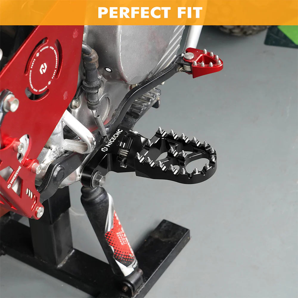 Enlarged Wide Foot Pegs Pedals For Honda XR650L 1993-2025 XR 650R 600R 250R 400R - Image 18