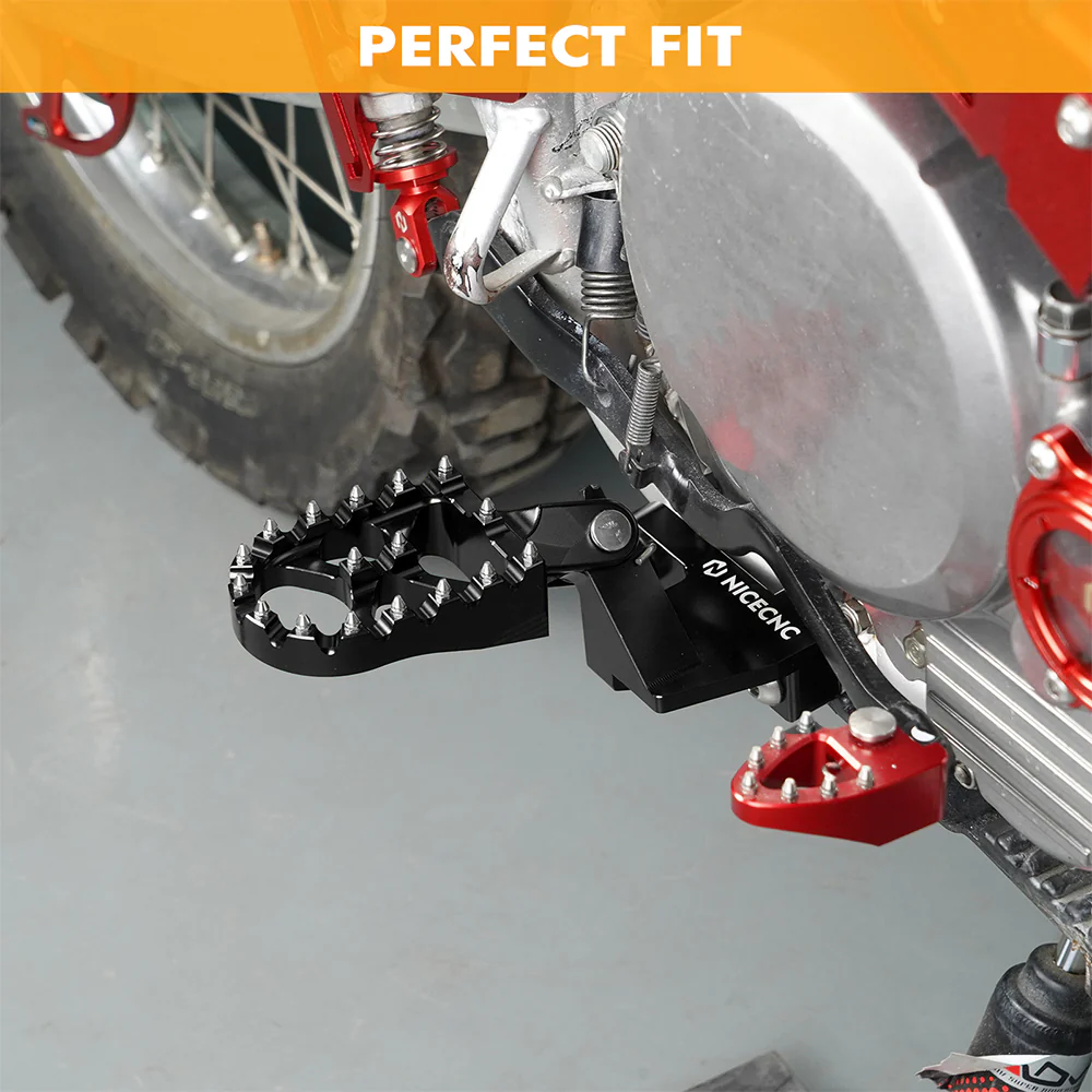 Enlarged Wide Foot Pegs Pedals For Honda XR650L 1993-2025 XR 650R 600R 250R 400R - Image 19