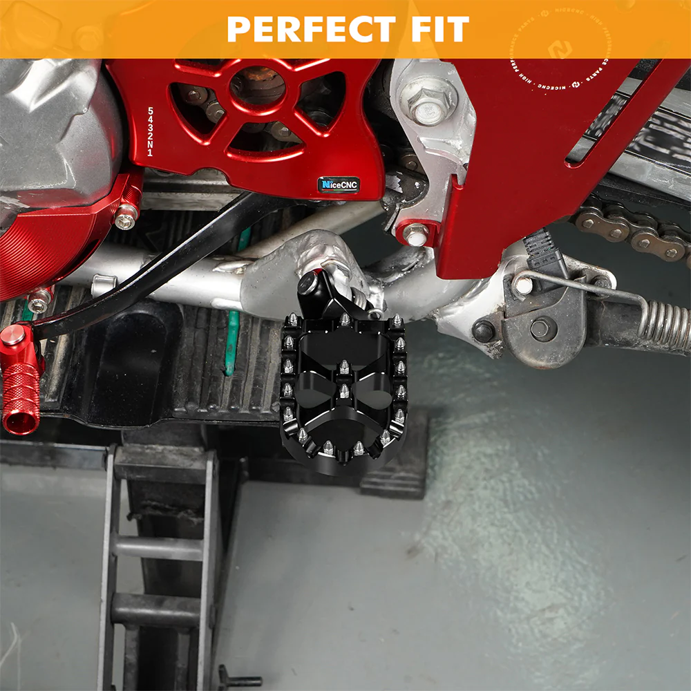Enlarged Wide Foot Pegs Pedals For Honda XR650L 1993-2025 XR 650R 600R 250R 400R - Image 21