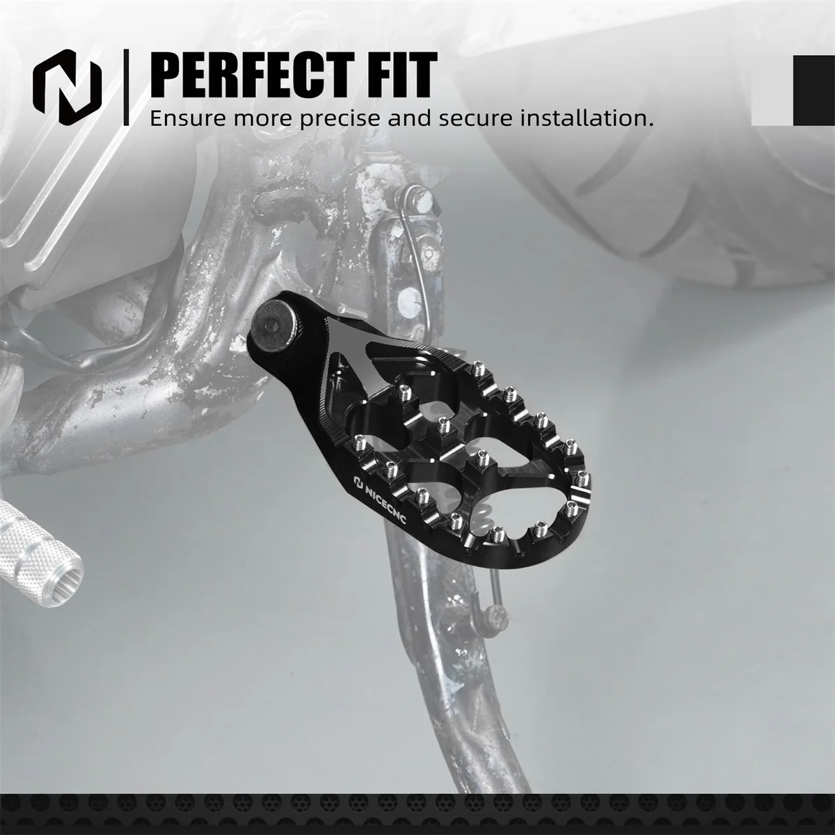 Wide Lengthened Enlarged Foot Pegs For Suzuki DRZ400S 2000-2024 - Image 4