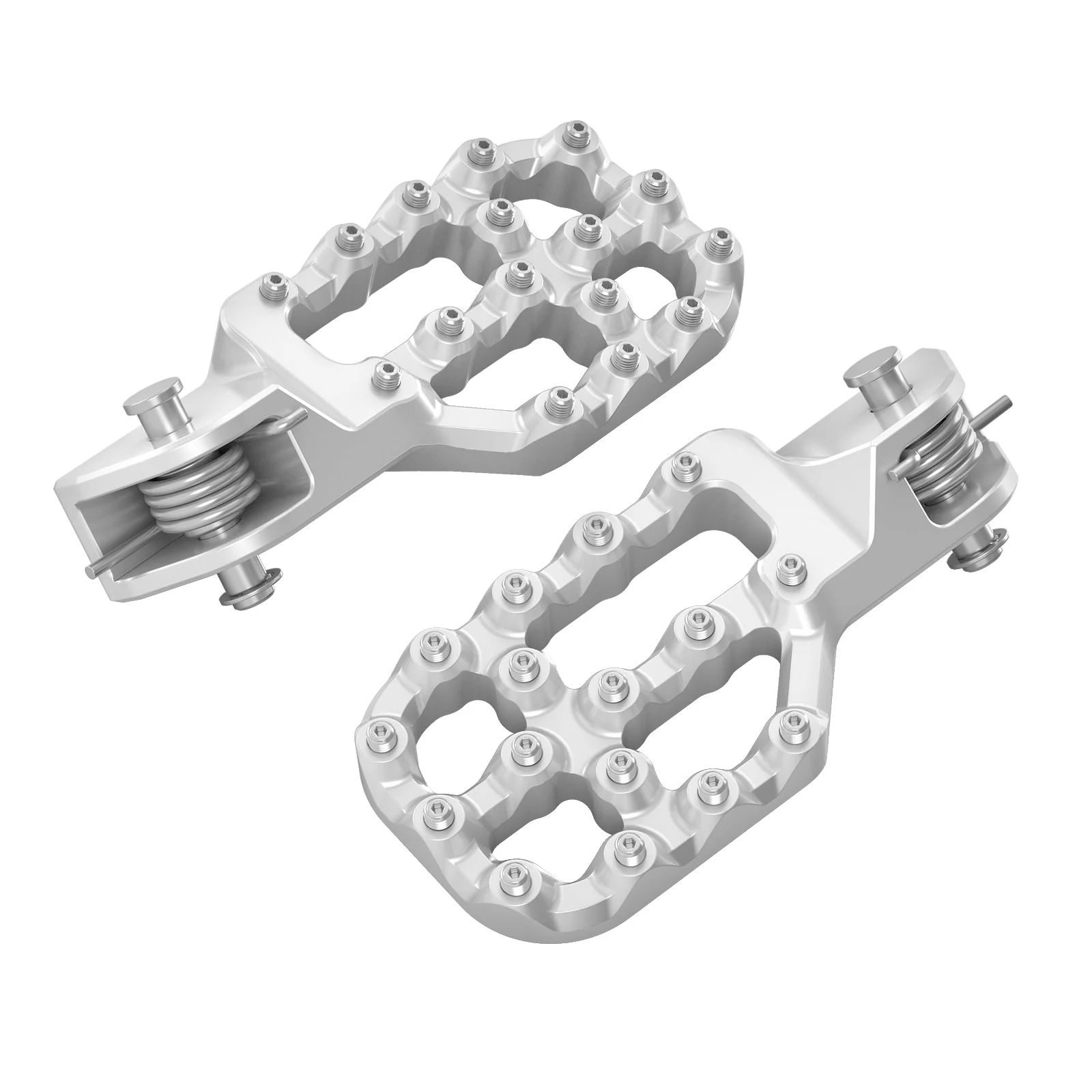 Wide Offset Footpegs Footrests For BMW R1200GS R1250GS / Adventure - Image 11