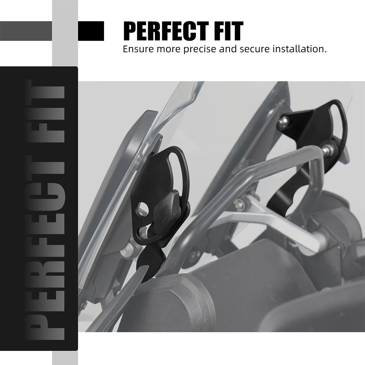 Windscreen Stabilizer Kit For BMW R1200GS Adv 14-19 R1250GS Adv 2018-2024 - Image 2