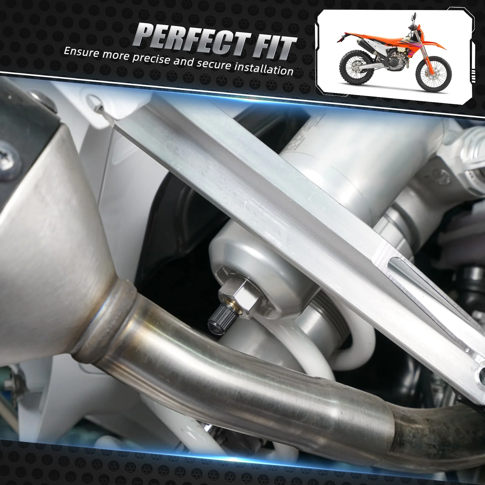 WP PDS Rear Suspension Gas Valve For KTM 350 500 EXC-F 2024 - Image 2