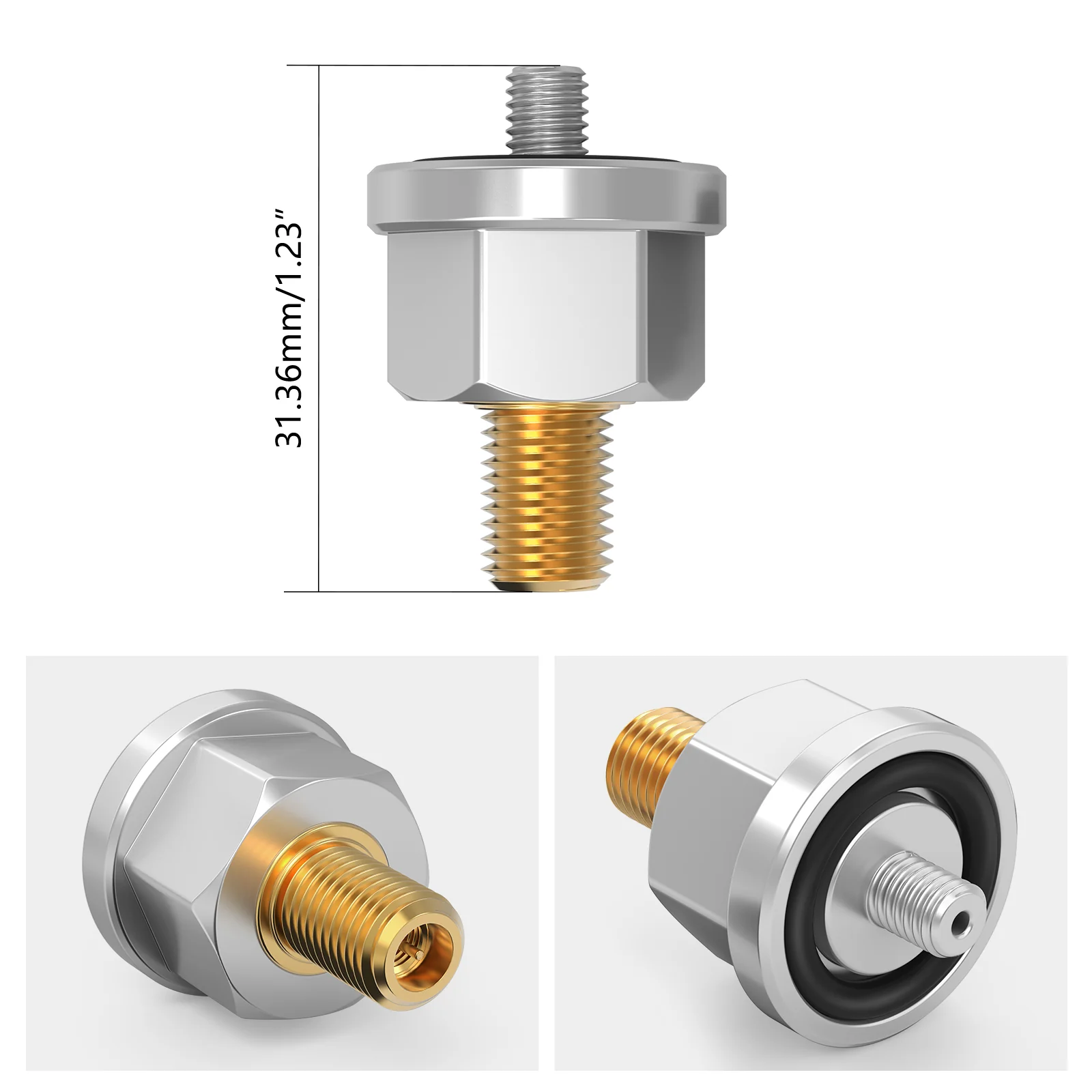 WP PDS Rear Suspension Gas Valve For KTM 350 500 EXC-F 2024 - Image 3