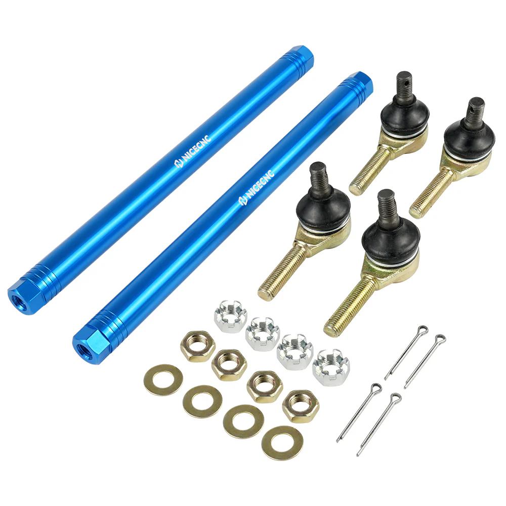ATV Tie Rods w/Tie Rod Ends Ball Joints Kit For Yamaha Banshee Wolverine 350 - Image 12