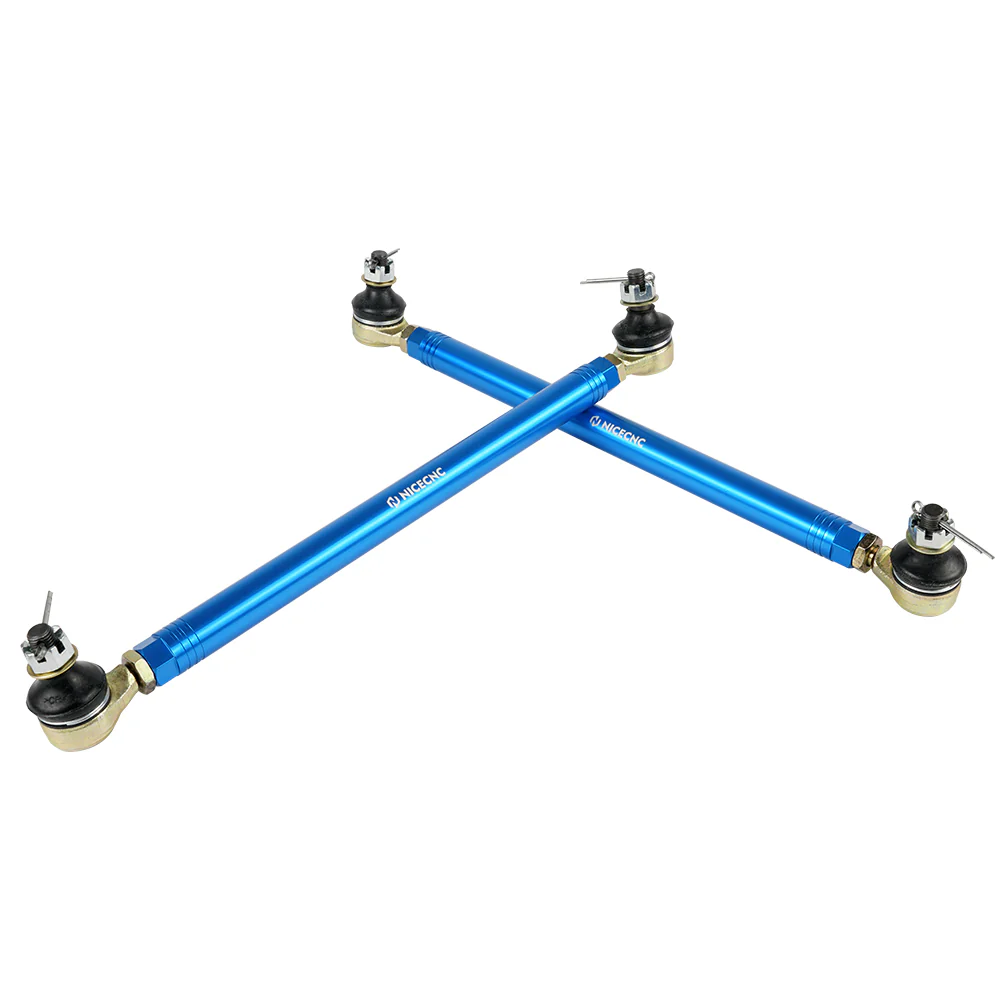ATV Tie Rods w/Tie Rod Ends Ball Joints Kit For Yamaha Banshee Wolverine 350 - Image 15