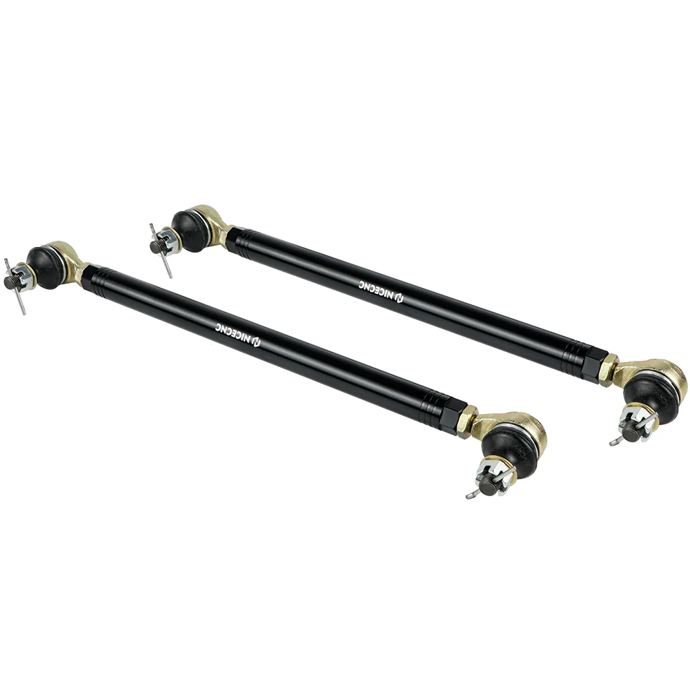 ATV Tie Rods w/Tie Rod Ends Ball Joints Kit For Yamaha Banshee Wolverine 350 - Image 8