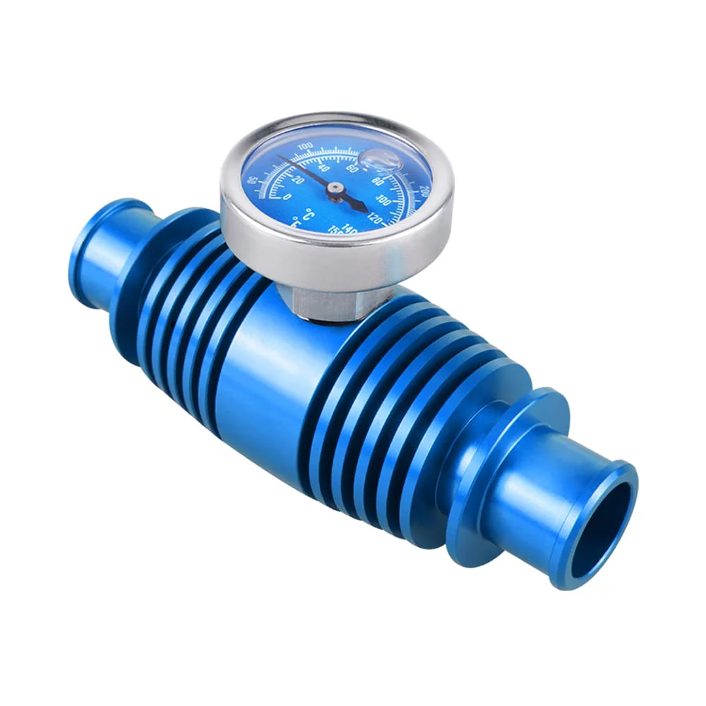 ATV Radiator Inline Cooler w/Temperature Gauge For Honda TRX 450R / 250R / 700XX - Image 12