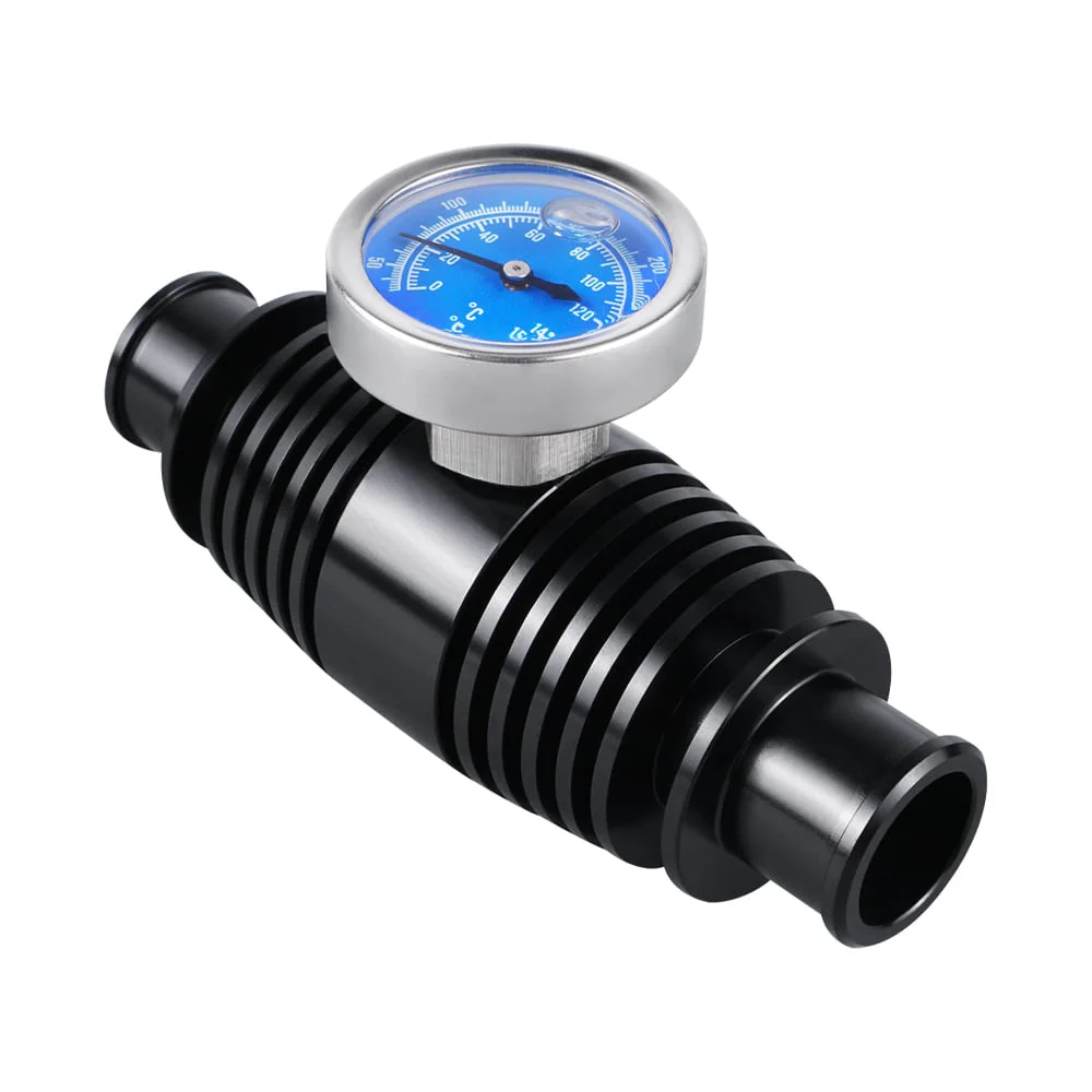 ATV Radiator Inline Cooler w/Temperature Gauge For Honda TRX 450R / 250R / 700XX - Image 13