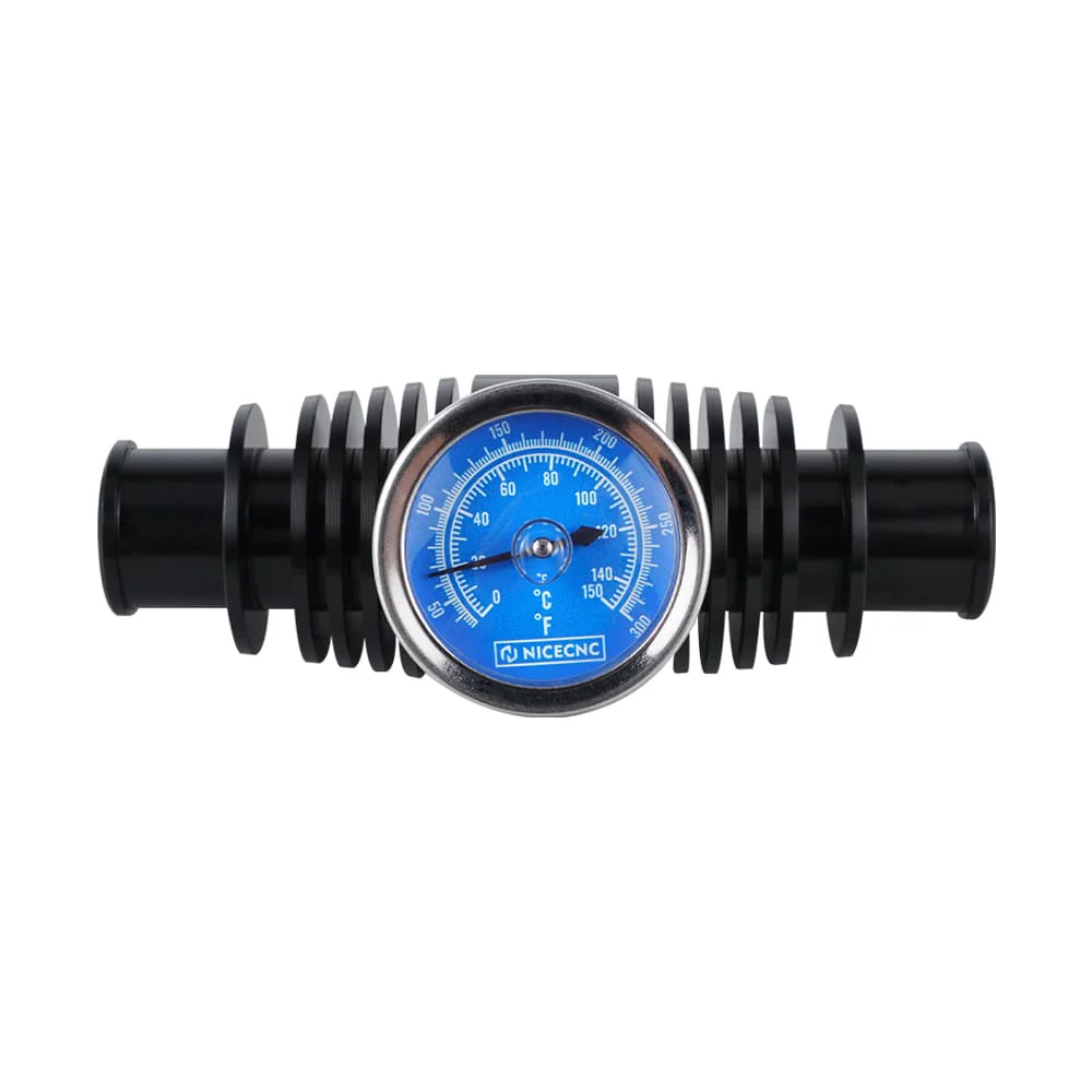 ATV Radiator Inline Cooler w/Temperature Gauge For Honda TRX 450R / 250R / 700XX - Image 15