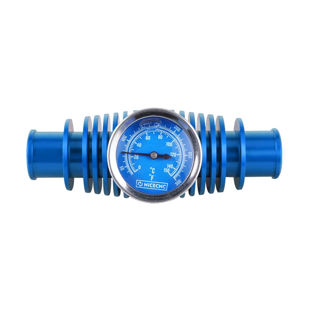 ATV Radiator Inline Cooler w/Temperature Gauge For Honda TRX 450R / 250R / 700XX - Image 10