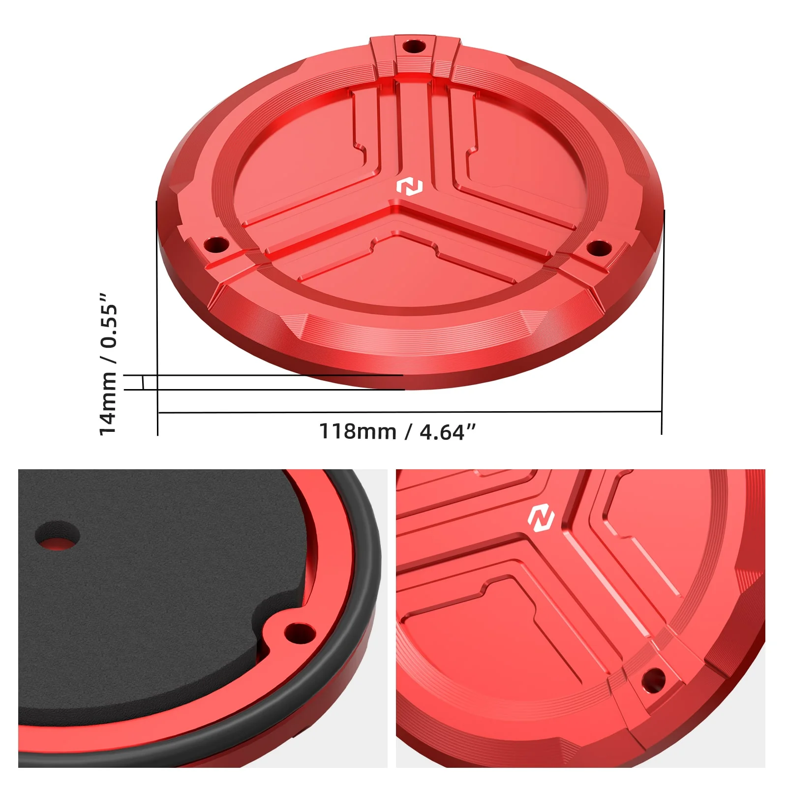 ATV Clutch Cover Insert + Water Pump Guard For Yamaha Banshee 350 - Image 10