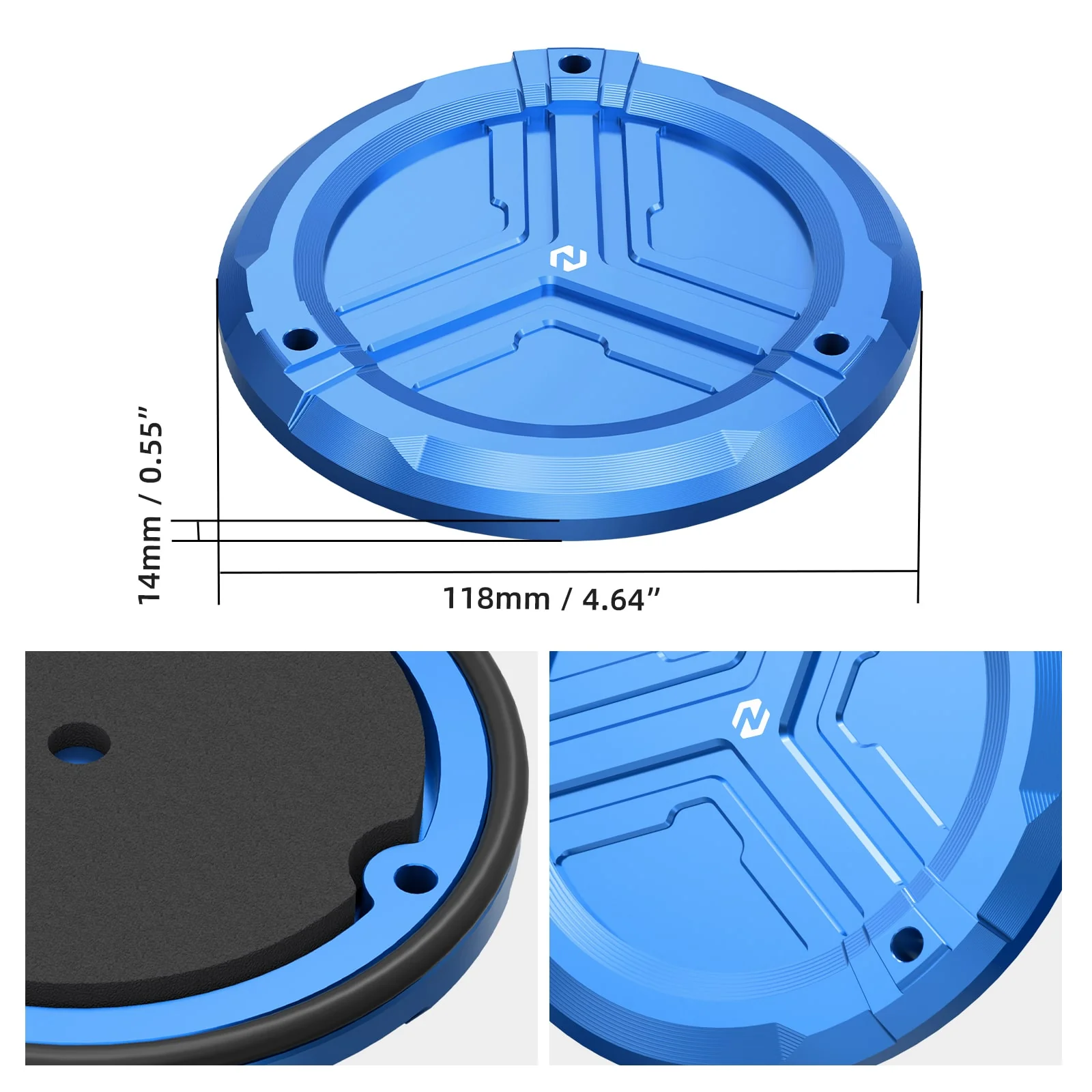 ATV Clutch Cover Insert + Water Pump Guard For Yamaha Banshee 350 - Image 24