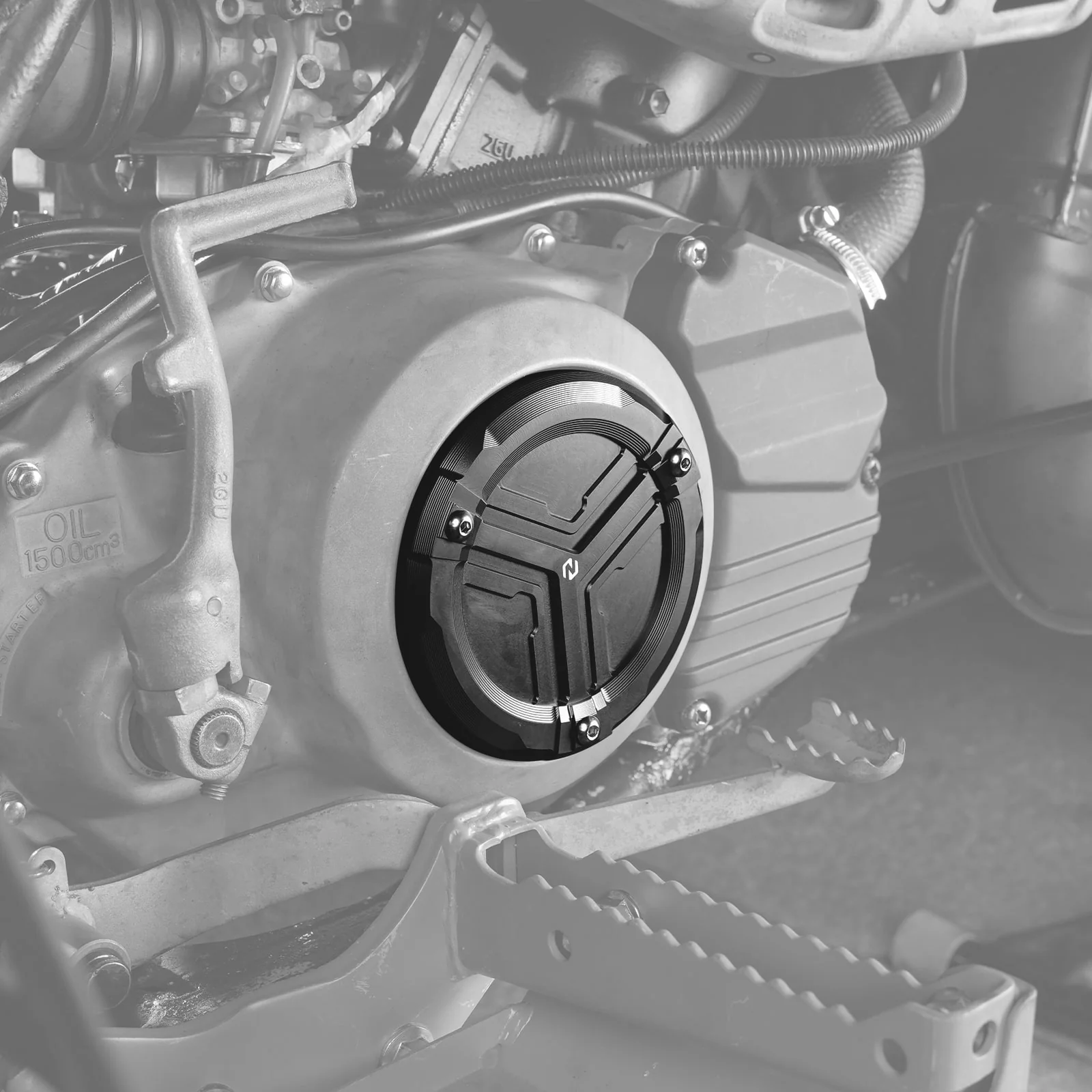 ATV Clutch Cover Insert + Water Pump Guard For Yamaha Banshee 350 - Image 6