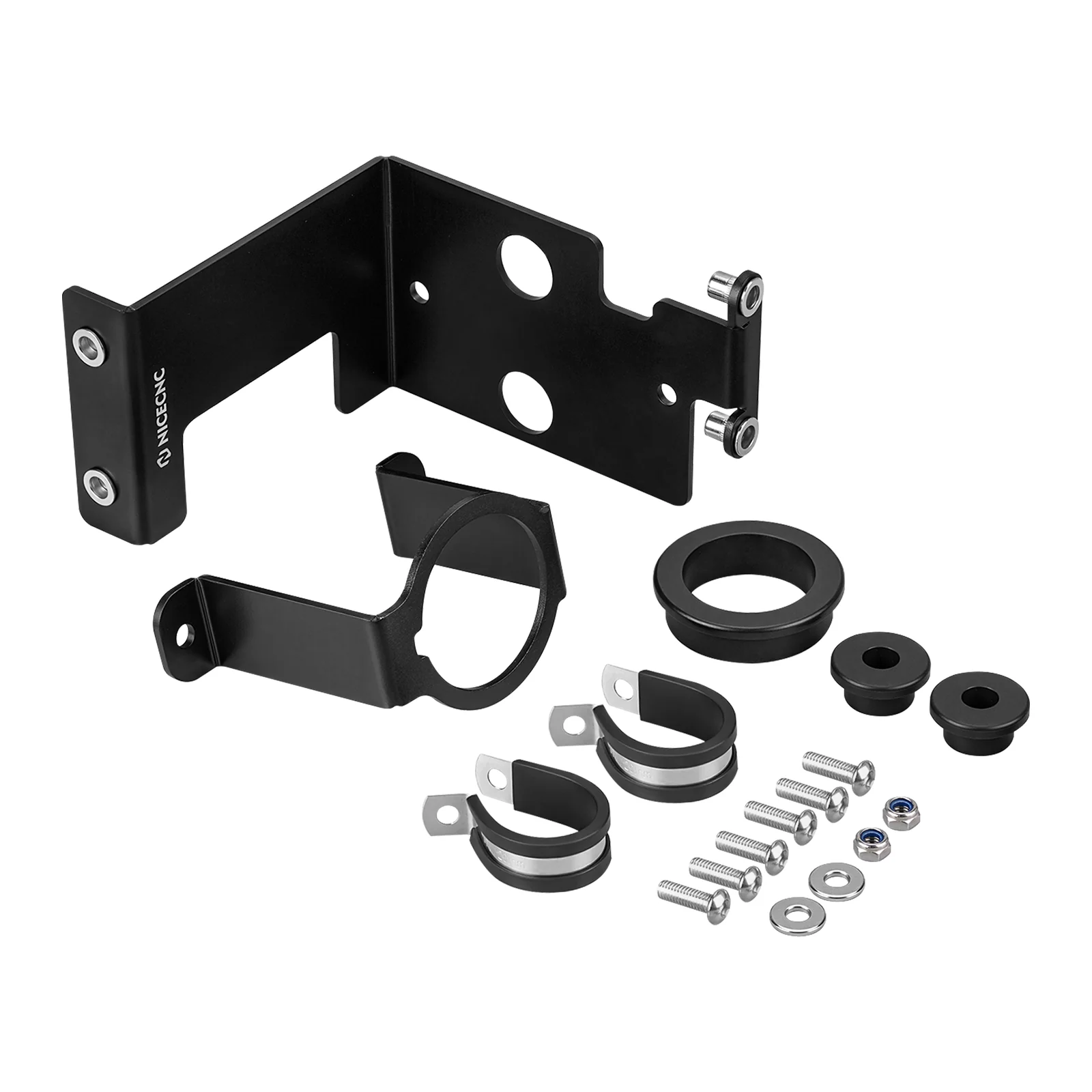 ATV Coolant Reservoir Relocation Bracket Front Mount For Yamaha Banshee 350 - Image 5