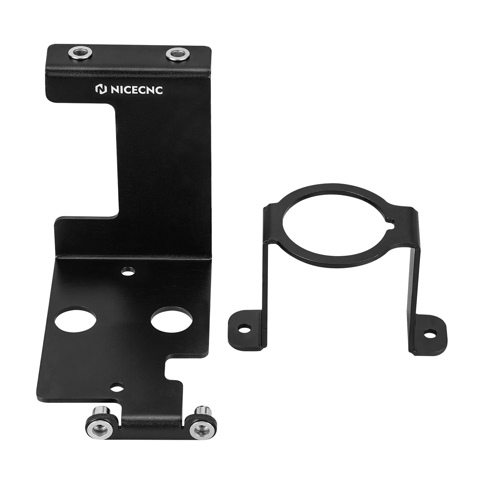ATV Coolant Reservoir Relocation Bracket Front Mount For Yamaha Banshee 350 - Image 6