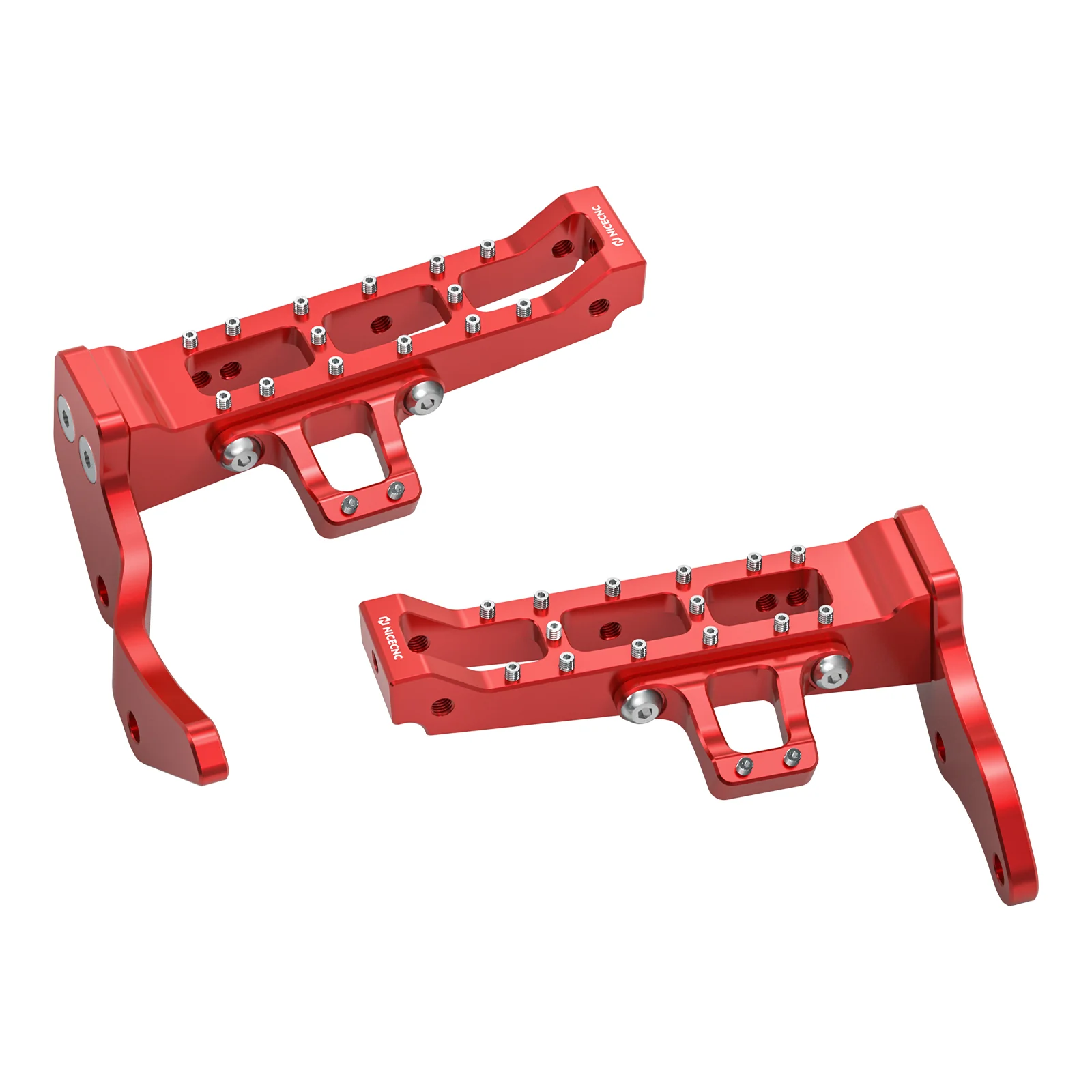 ATV Extended Wider Foot Pegs Rest Pedals For Yamaha Banshee 350 1987-2006 - Image 8