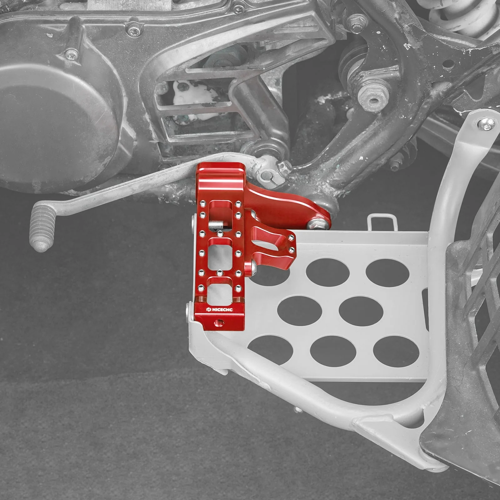 ATV Extended Wider Foot Pegs Rest Pedals For Yamaha Banshee 350 1987-2006 - Image 10