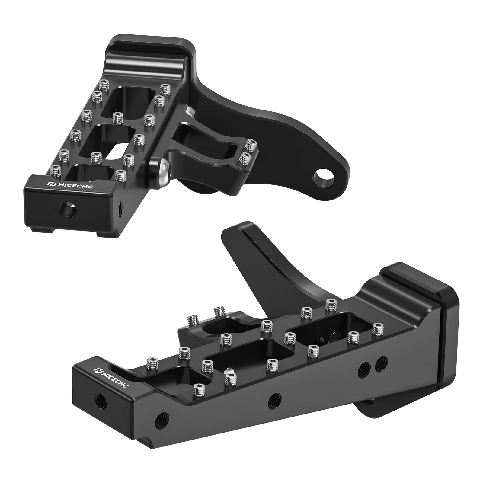 ATV Extended Wider Foot Pegs Rest Pedals For Yamaha Banshee 350 1987-2006 - Image 21