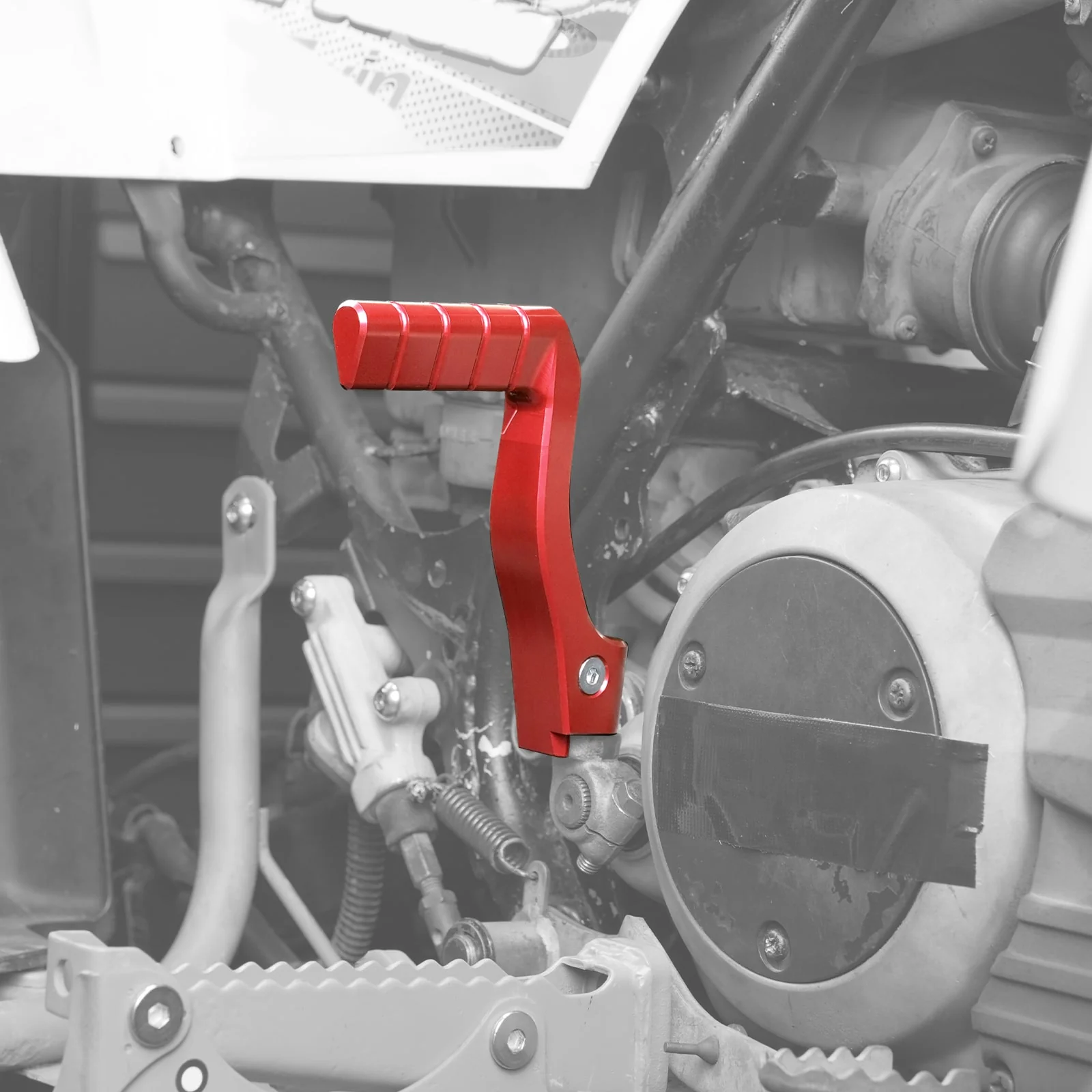 Extended Rear Brake Pedal + Kick Starter Lever For Yamaha Banshee 350 - Image 3