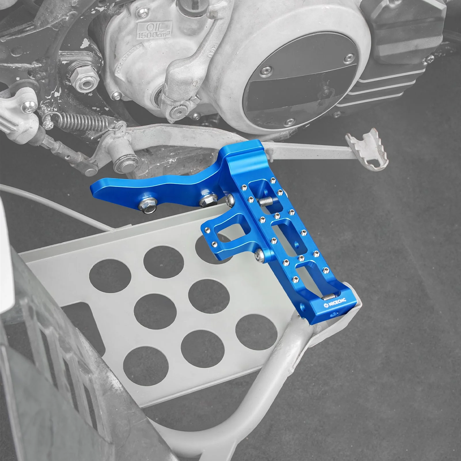 ATV Extended Wider Foot Pegs Rest Pedals For Yamaha Banshee 350 1987-2006 - Image 18