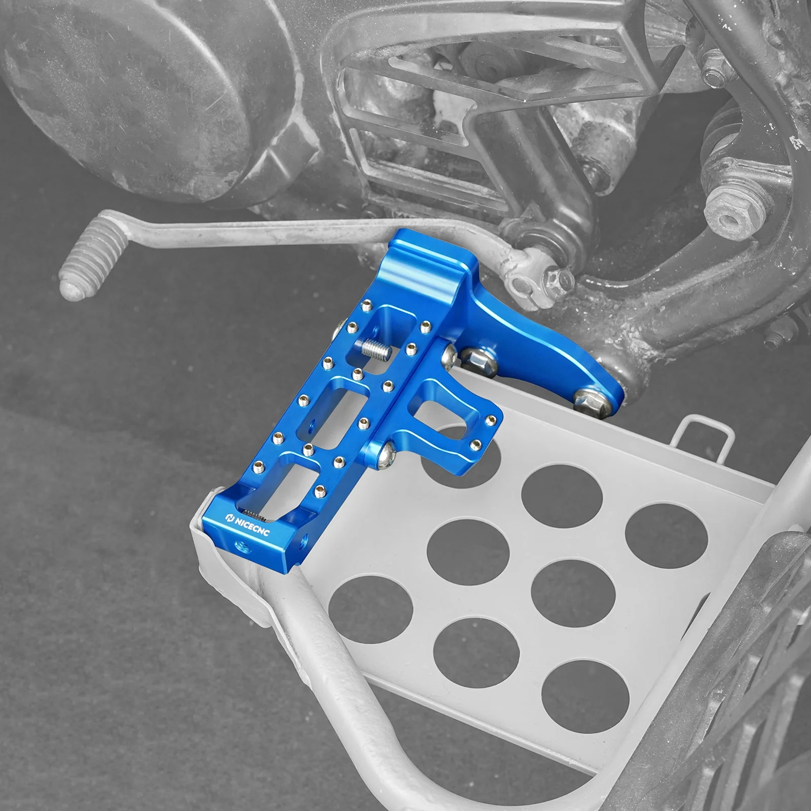 ATV Extended Wider Foot Pegs Rest Pedals For Yamaha Banshee 350 1987-2006 - Image 16